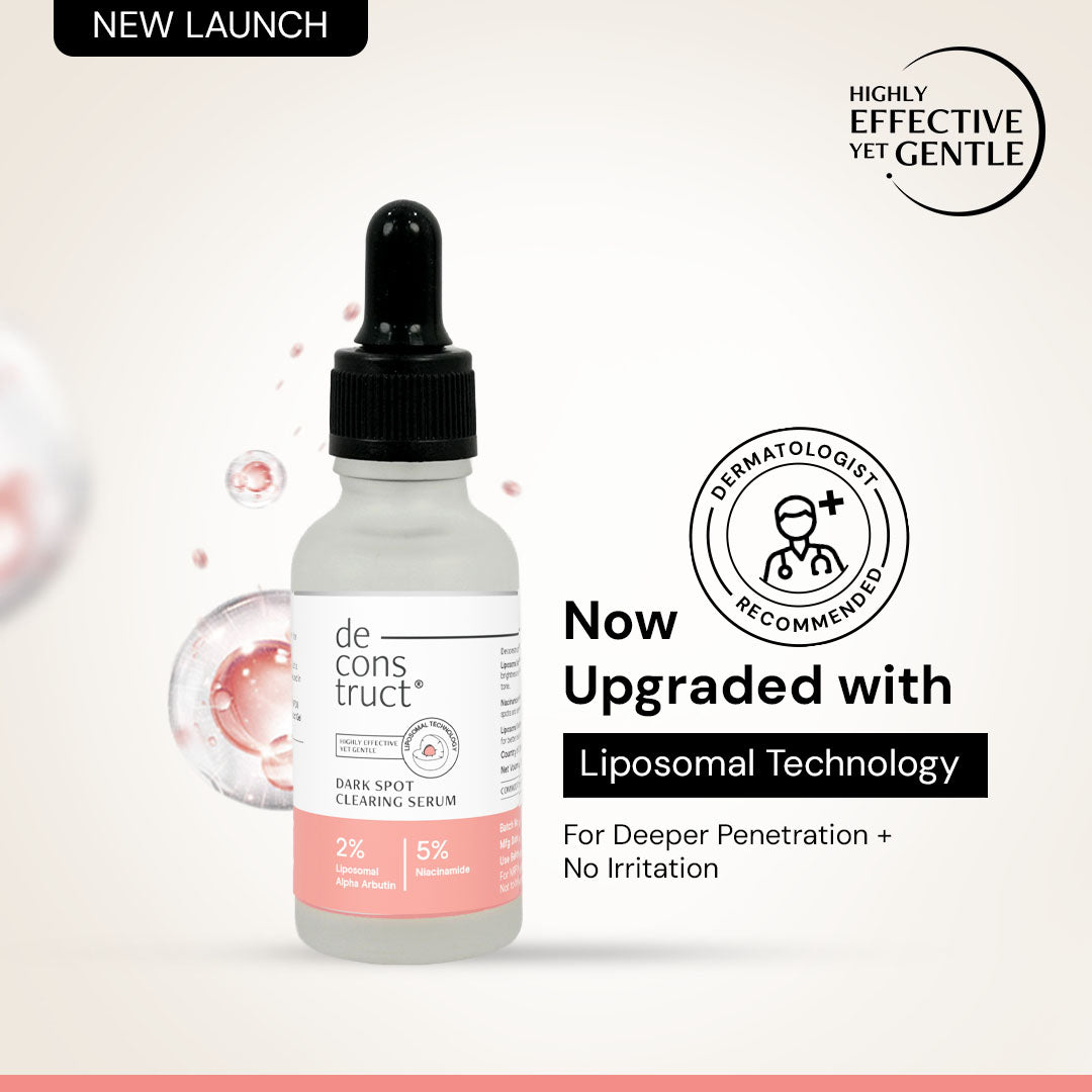 Dark Spot Clearing Serum with Liposomal Technology | 5% Niacinamide & 2% Alpha Arbutin | Clinically Tested