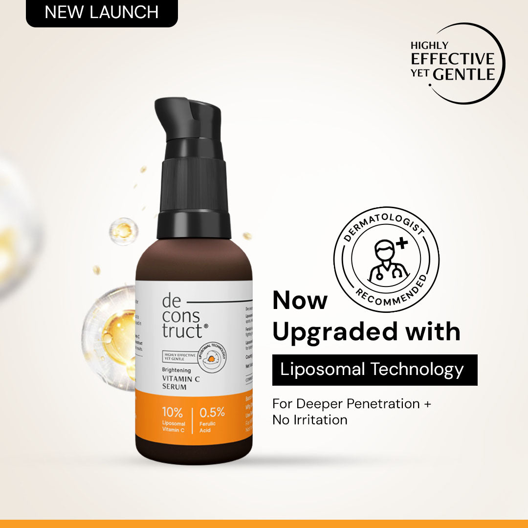 10% Vitamin C Serum for Glowing Skin with Liposomal Technology | Clinically Tested