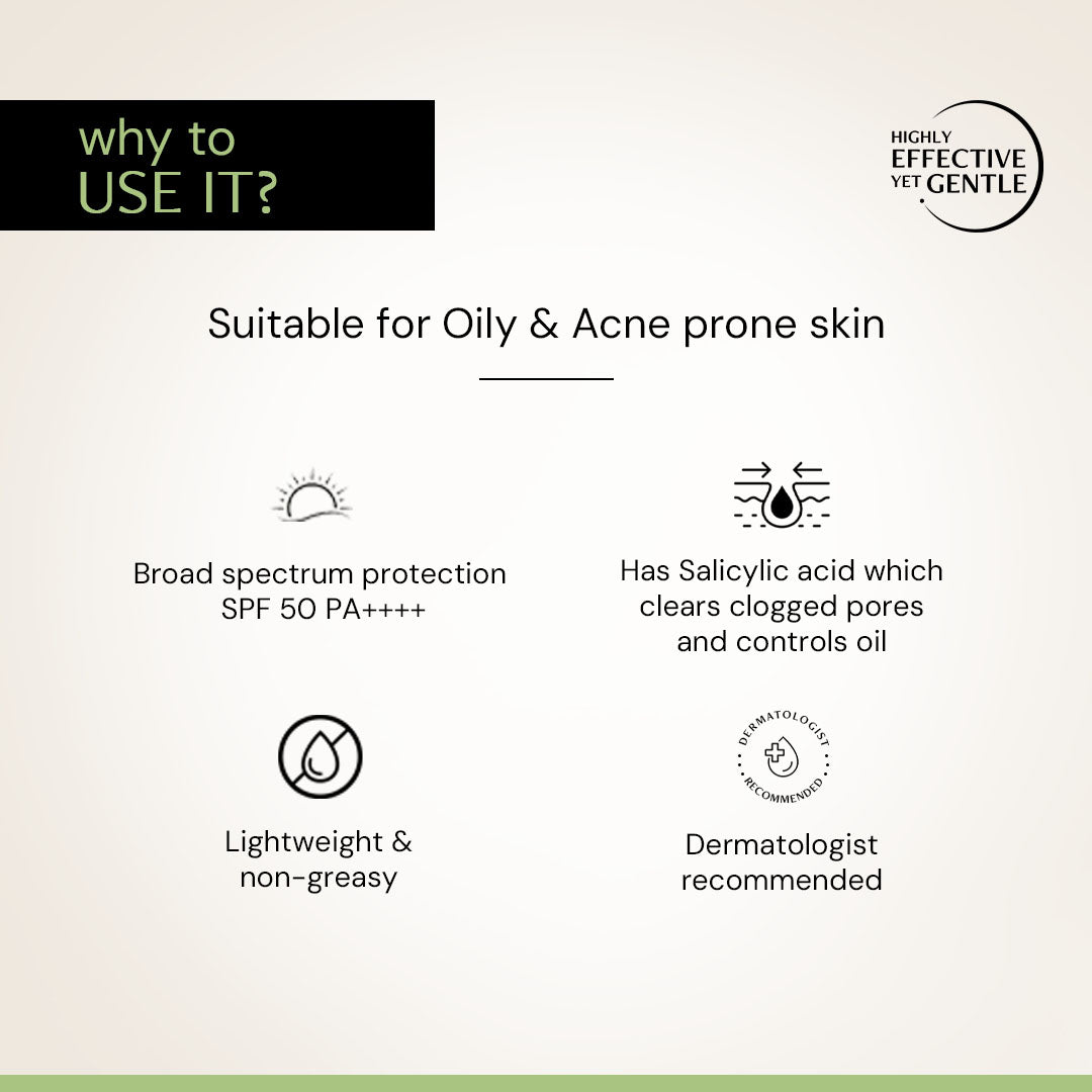 Salicylic Acid Gel Sunscreen