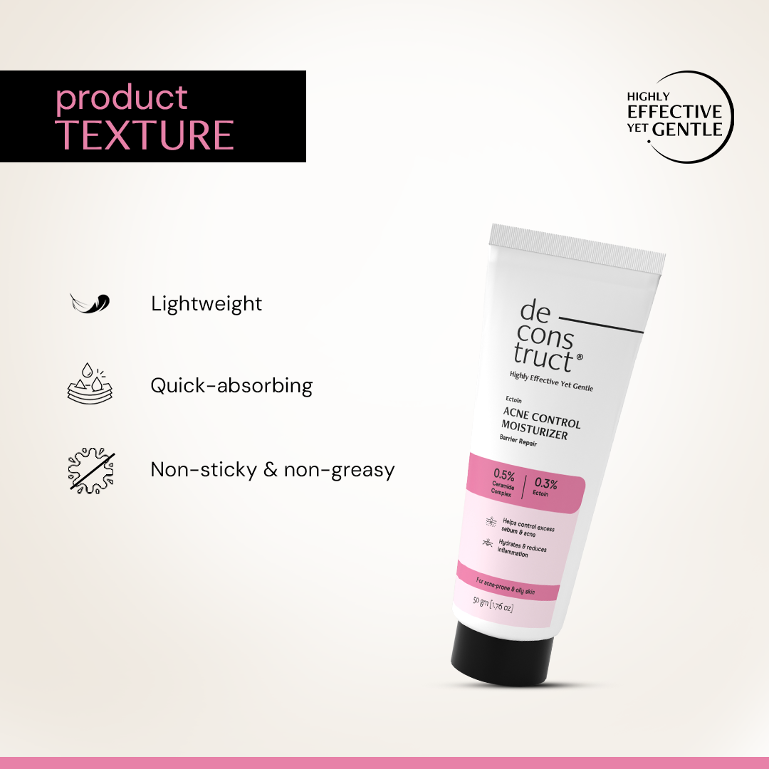 Deconstruct Acne Control Moisturiser with Ectoin & Ceramides