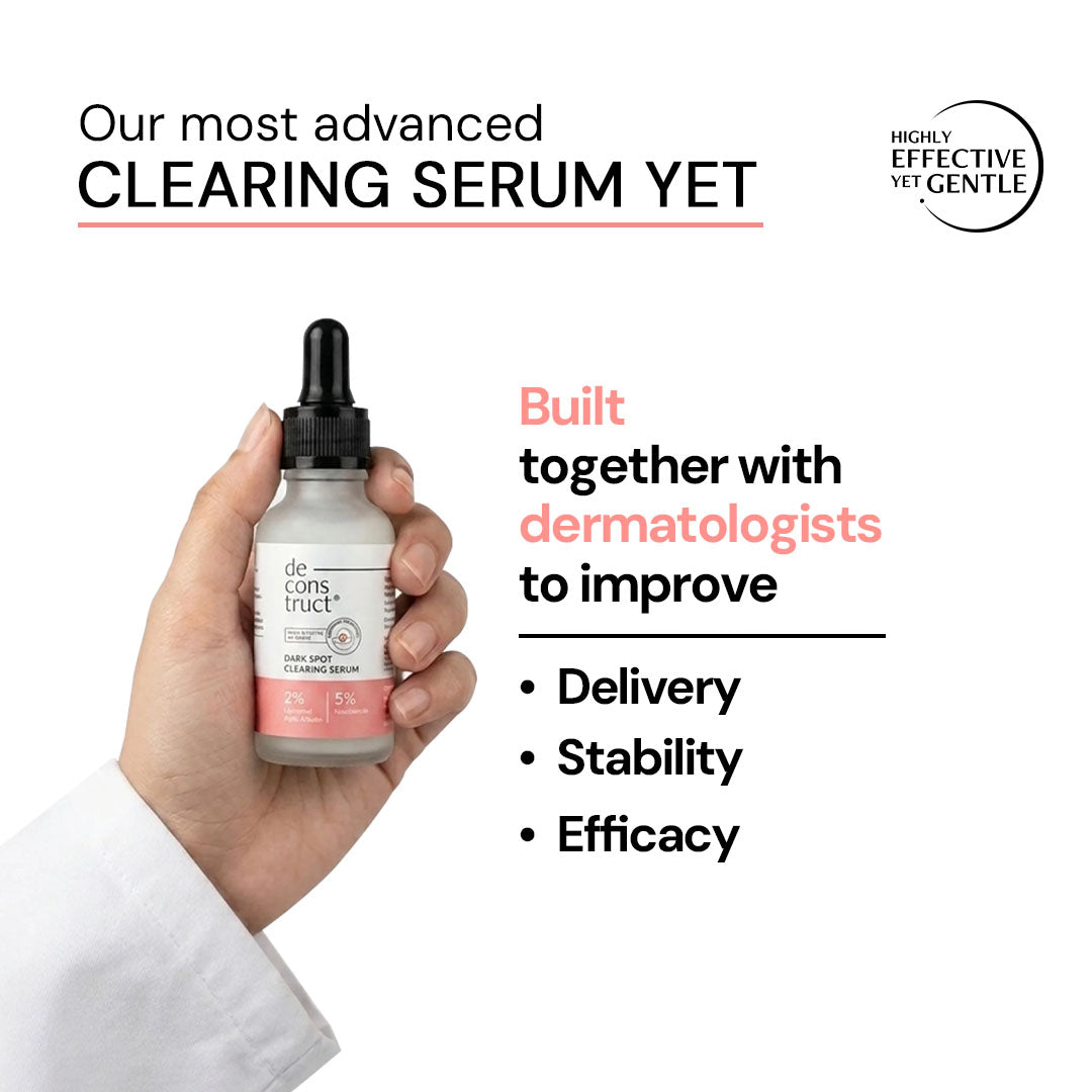 Dark Spot Clearing Serum with Liposomal Technology | 5% Niacinamide & 2% Alpha Arbutin | Clinically Tested