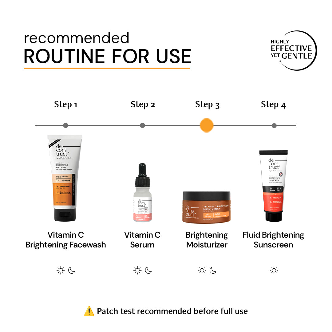 Vitamin C Brightening Moisturizer – 2% Vitamin C and 0.5% Tri-Ceramide Complex