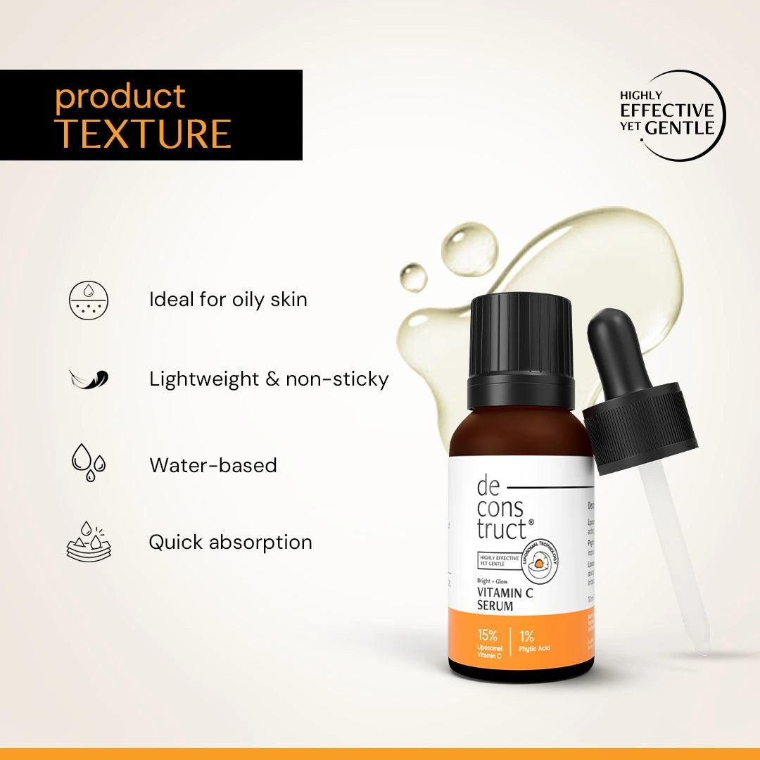 Deconstruct Bright + Glow 15% Vitamin C Serum with Liposomal Technology