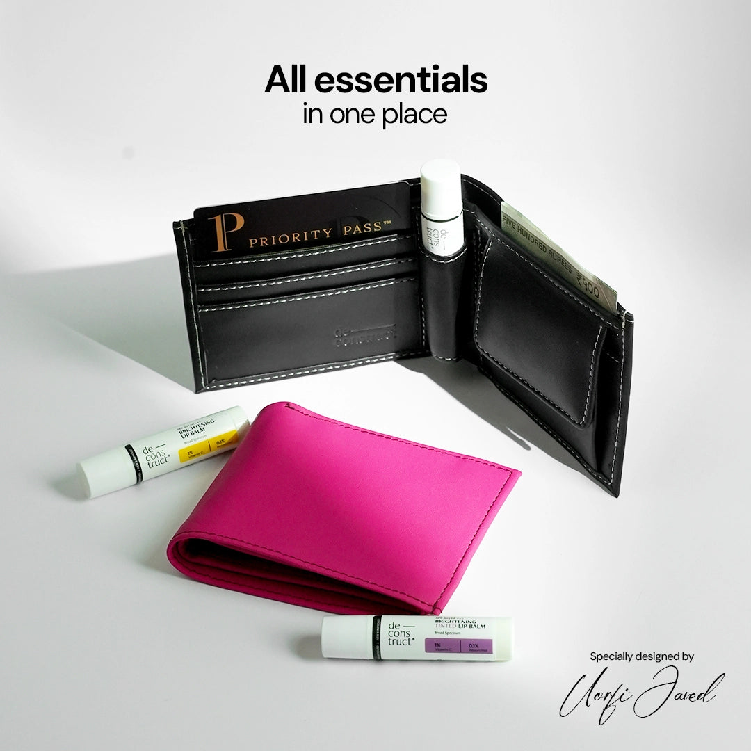 Pink Lip Balm Wallet + Brightening Tinted Lip Balm (Limited Edition Drop)