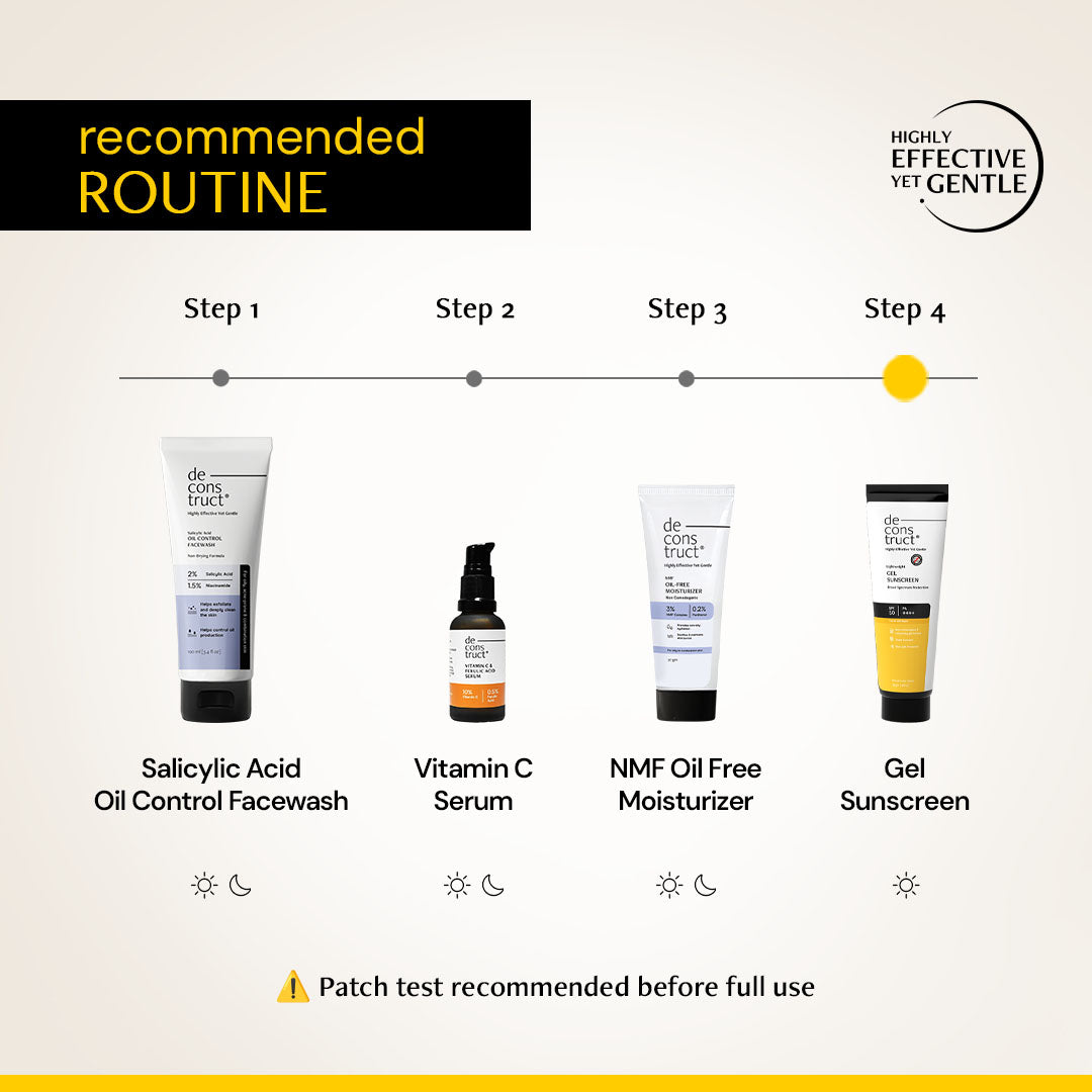 Gel Sunscreen for Oily Skin - SPF 50 PA++++(30gm) | In-Vivo Tested
