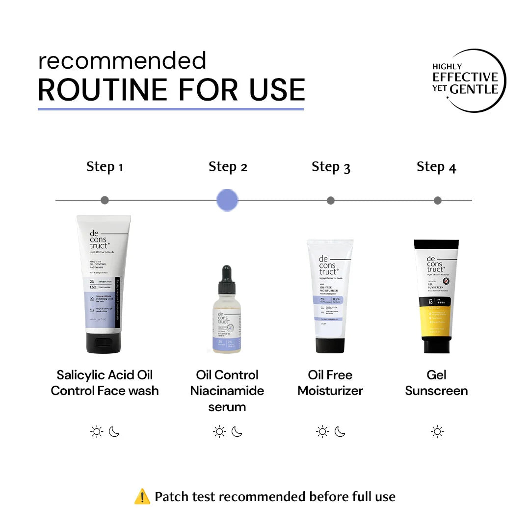 Oil Control Serum with 3% Niacinamide & 2% Salicylic Acid With Liposomal Technology