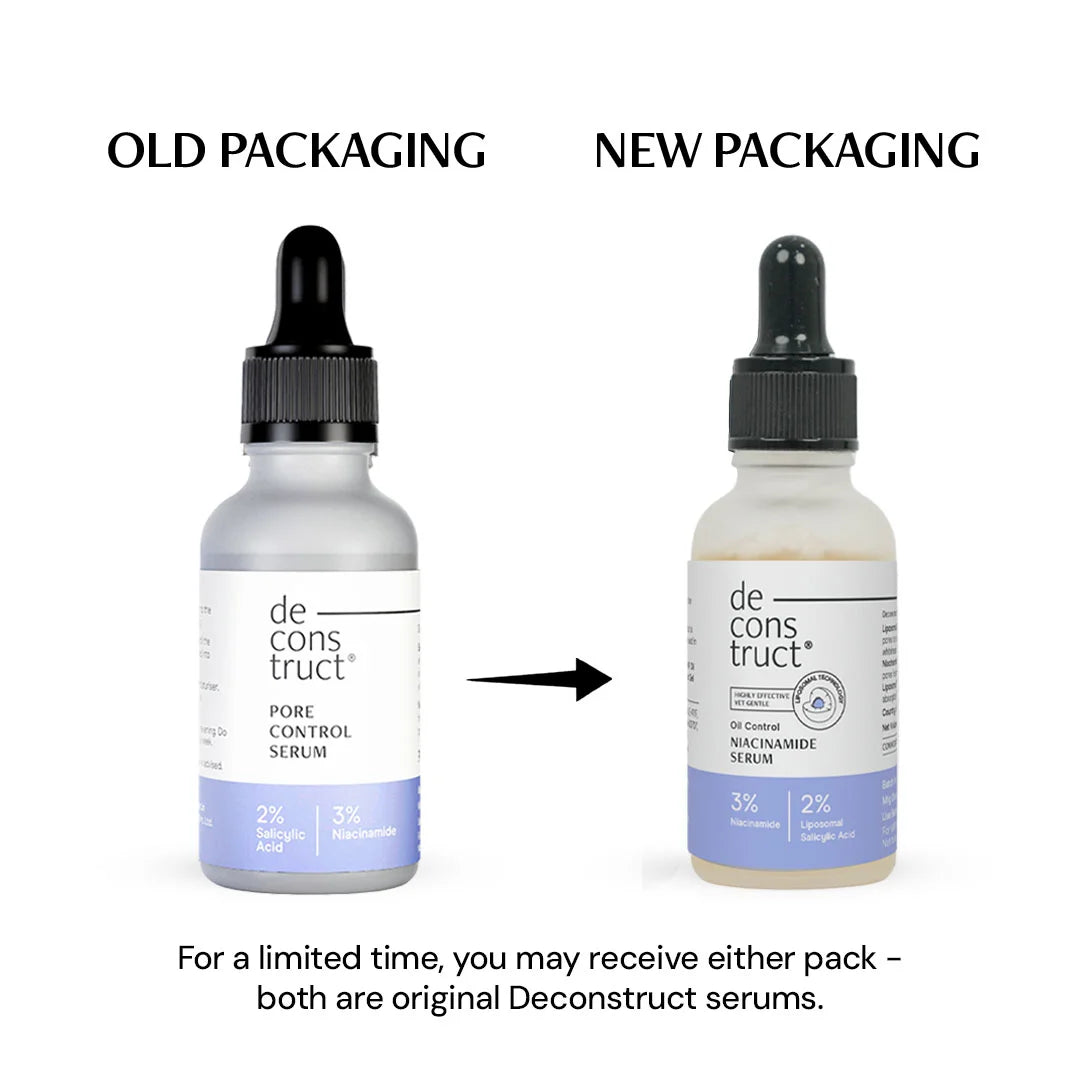 Oil Control Serum with 3% Niacinamide & 2% Salicylic Acid With Liposomal Technology