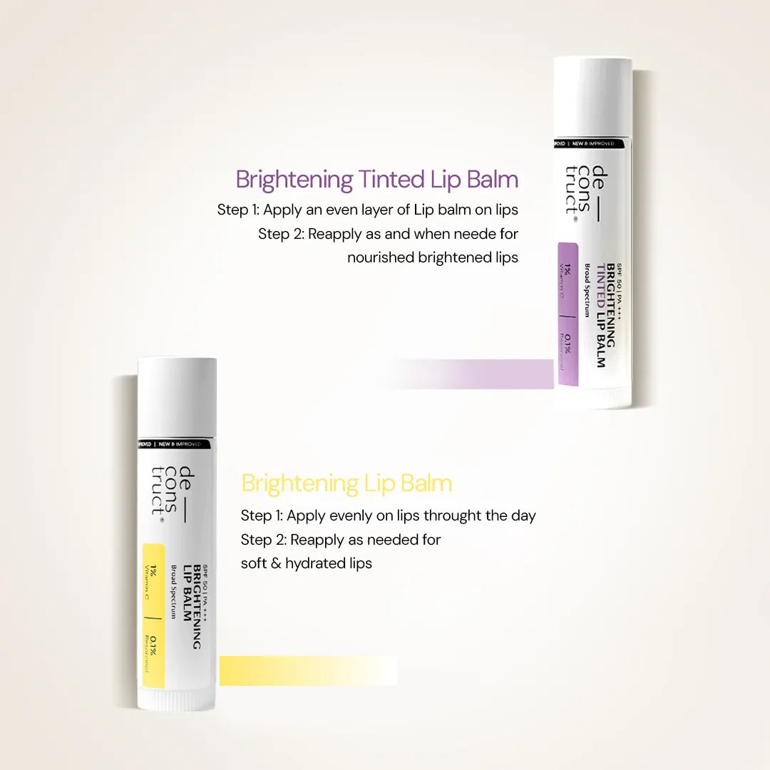 Brightening Lip Care Duo With SPF 50 (Pack of 2)