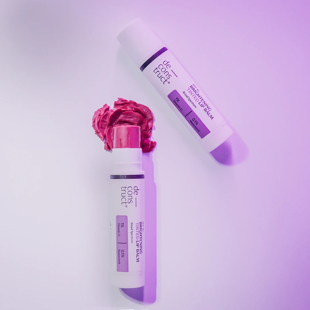 Brightening Tinted Lip Balm with 1% Vitamin C & 0.1 Resorcinol SPF 30 (Pack of 2)