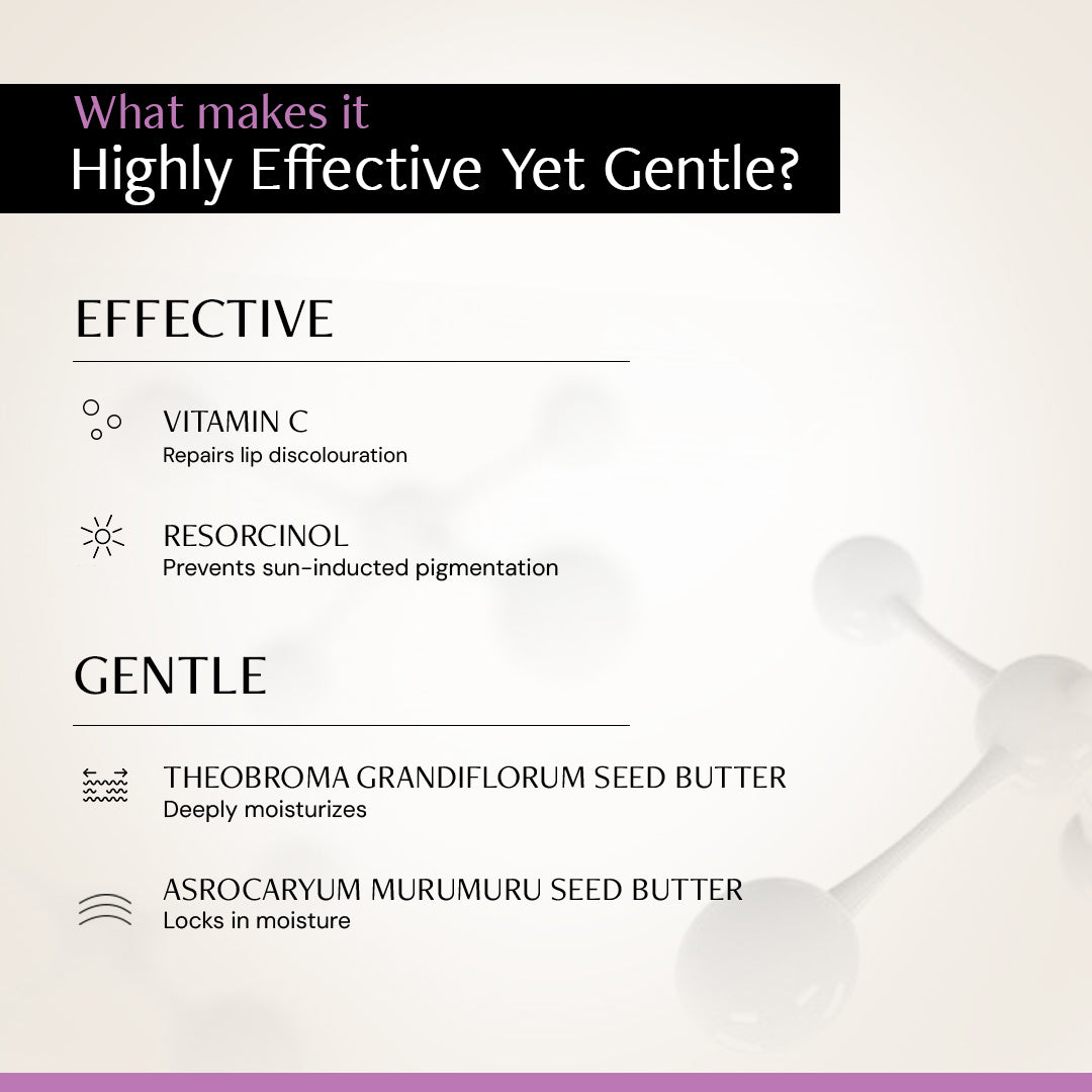 Brightening Tinted Lip Balm with 1% Vitamin C & 0.1 Resorcinol SPF 30 (Pack of 2)