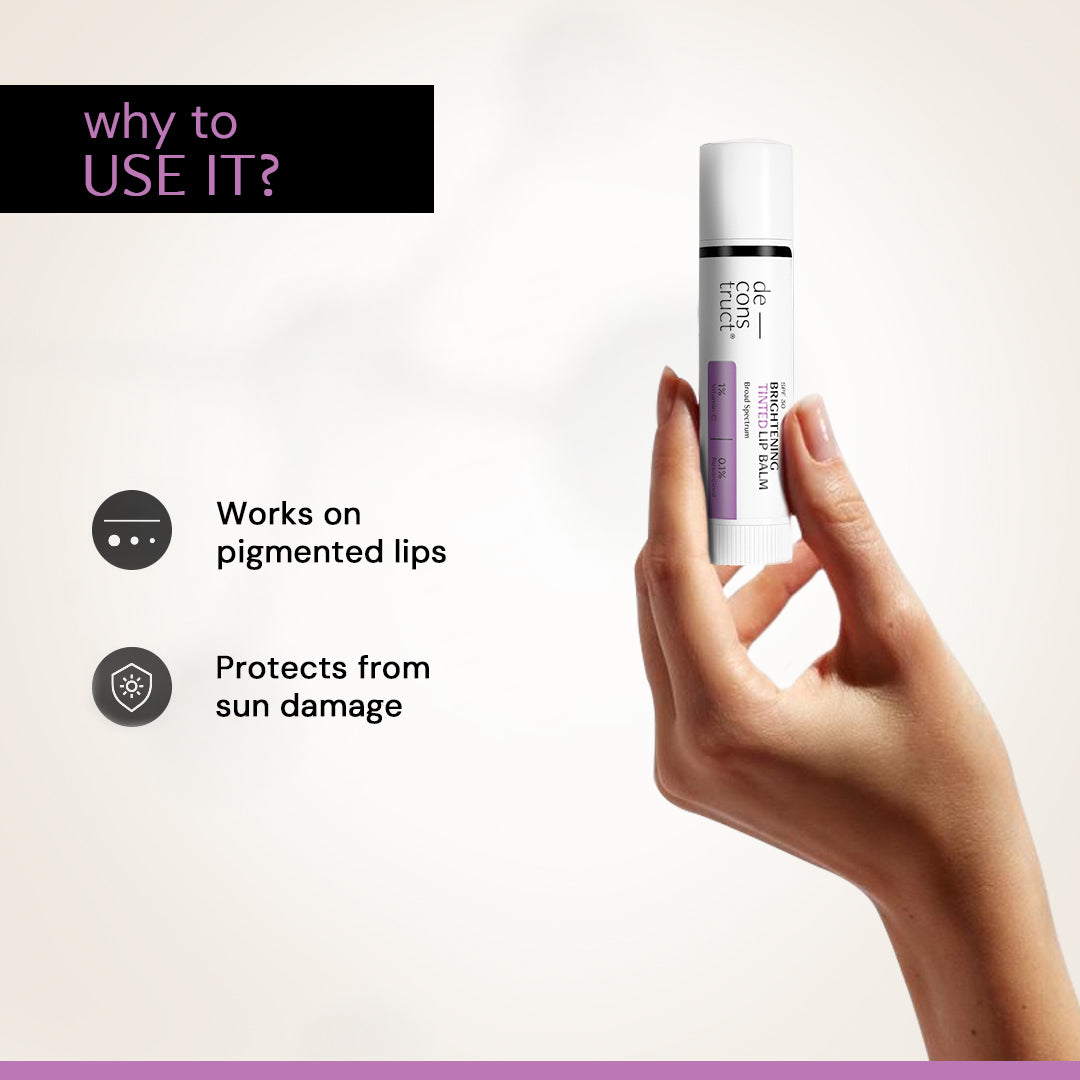 Brightening Tinted Lip Balm with 1% Vitamin C & 0.1 Resorcinol SPF 30, PA++