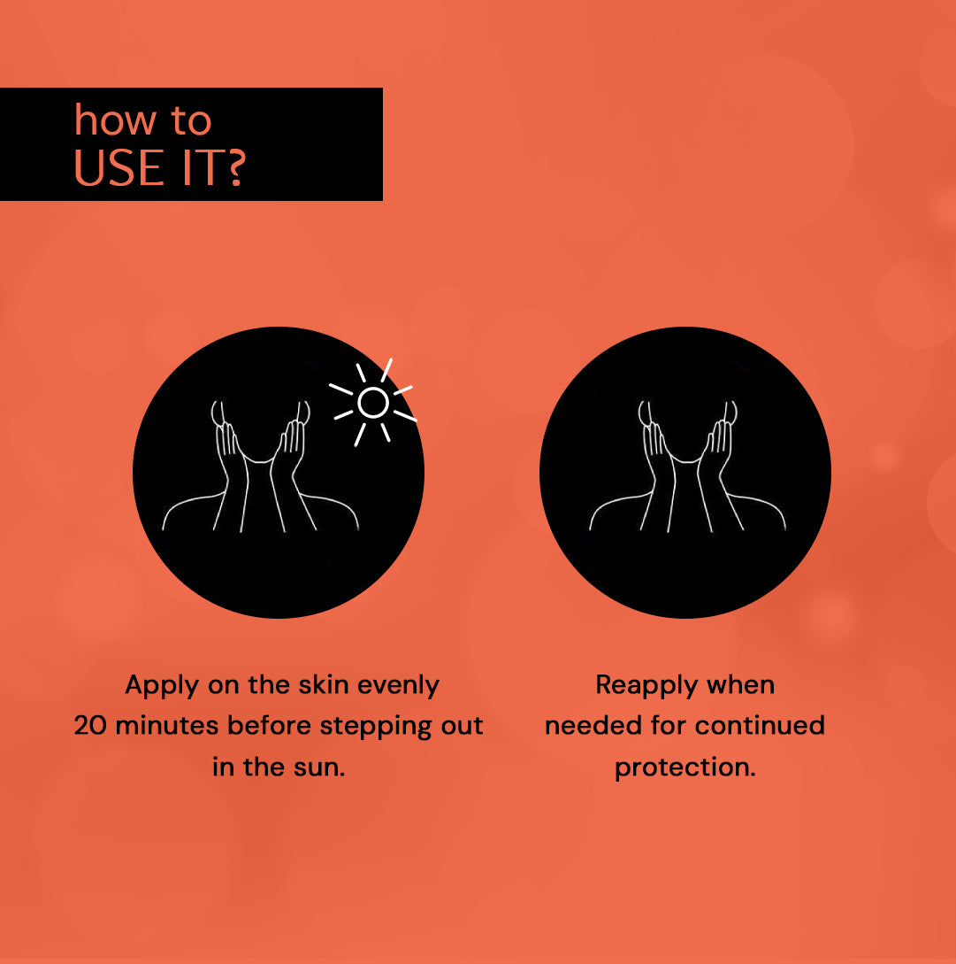 Fluid Brightening Sunscreen for Dry Skin - SPF 50+ | 8 hours long lasting Sunscreen