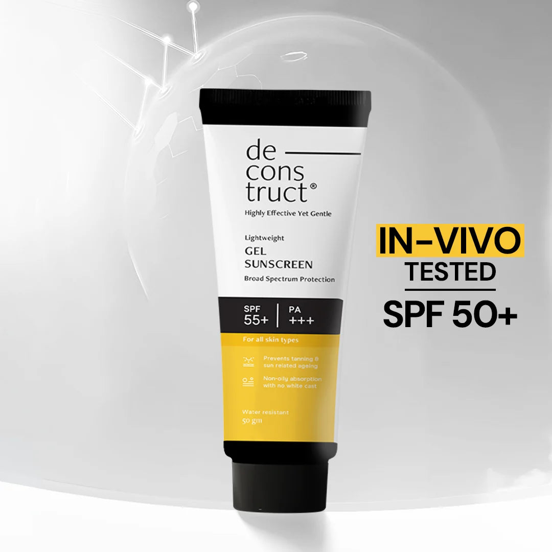 Invivo tested best gel sunscreen for oily skin
