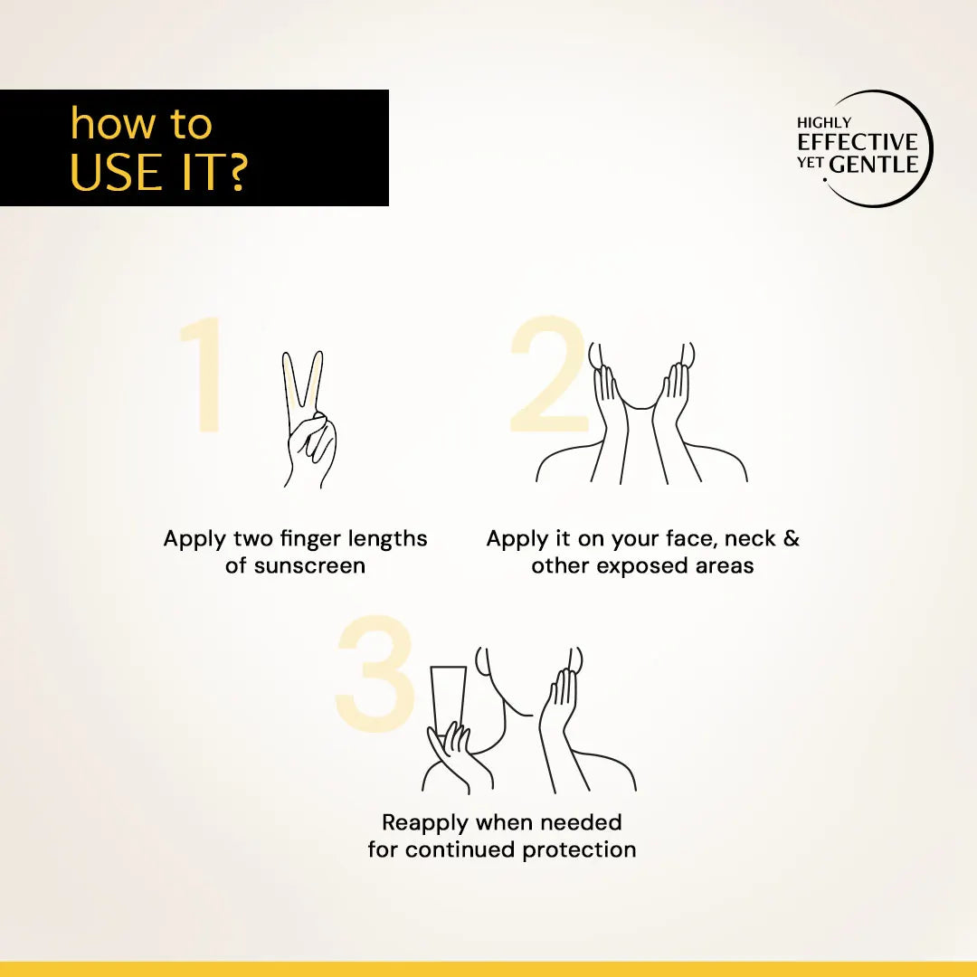 Gel Sunscreen for Oily Skin - SPF 50 PA++++ | 100% Photostable Sunscreen with 4 New Gen UV Filters | Long Lasting | Lightweight, Airy, Non-greasy | In-Vivo Tested