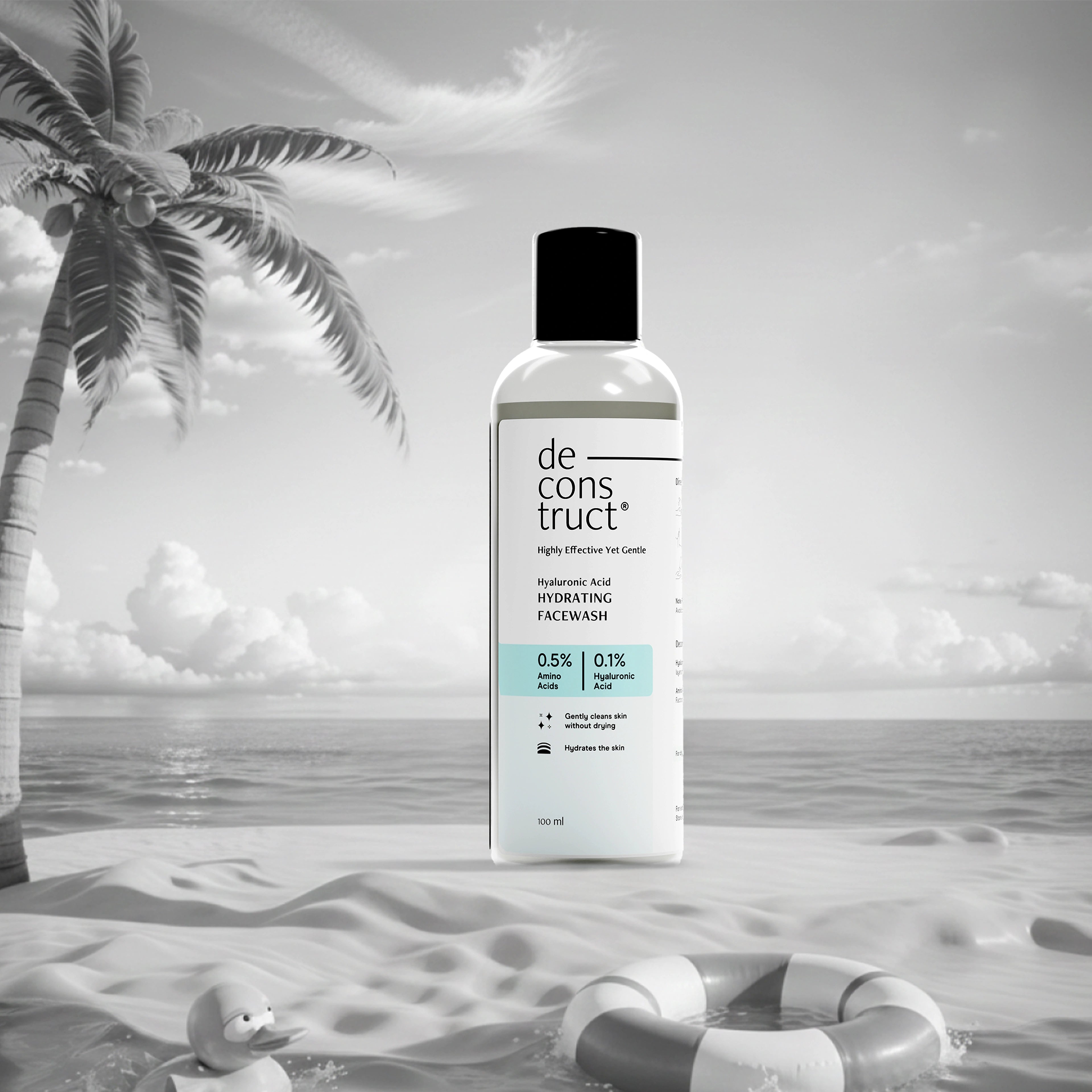 Hyaluronic Acid Hydrating Face Wash - 0.5% Amino Acids + 0.1% Hyaluronic acid