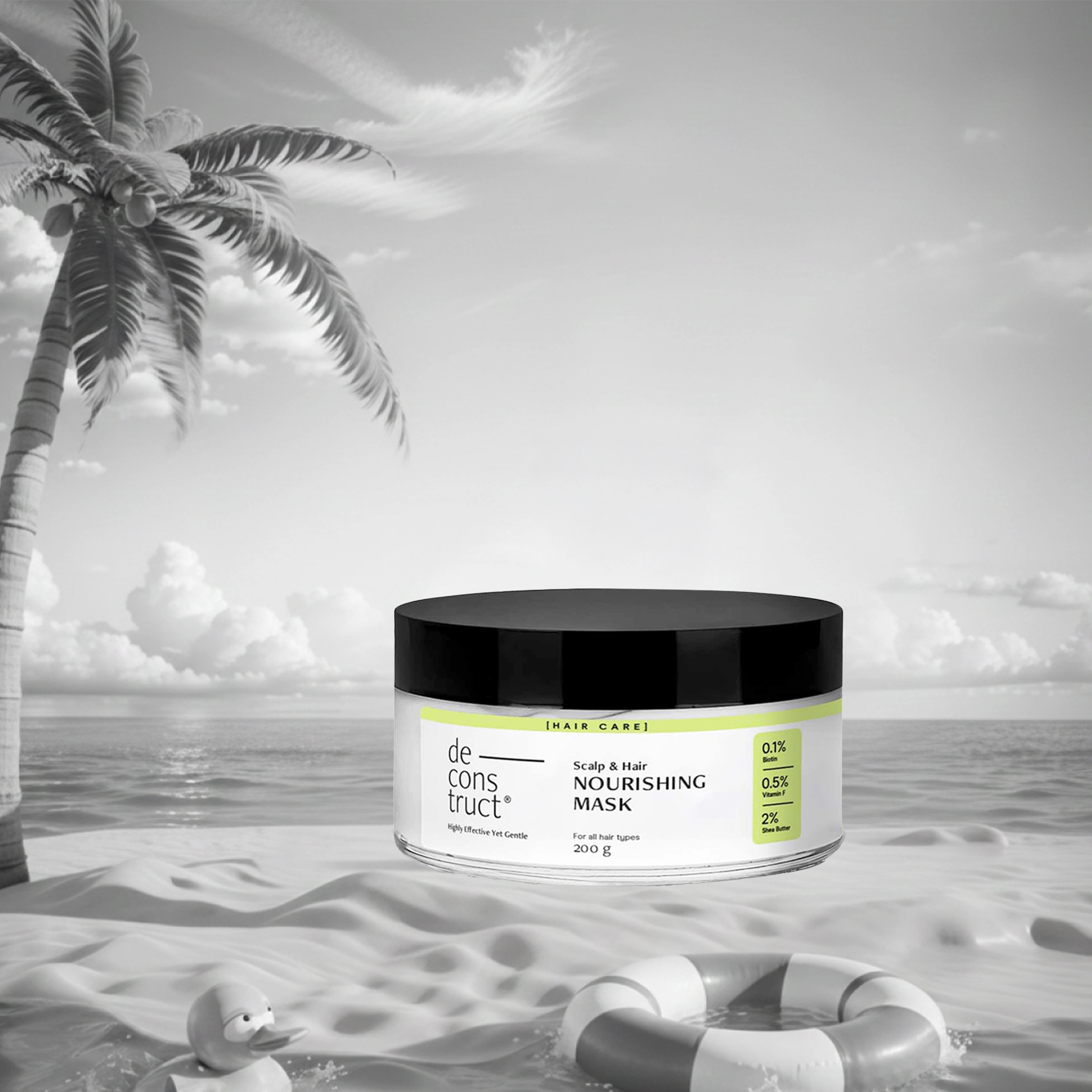 Scalp & Hair Nourishing Mask - 0.1% Biotin + 0.5% Vitamin F + 2% Shea Butter