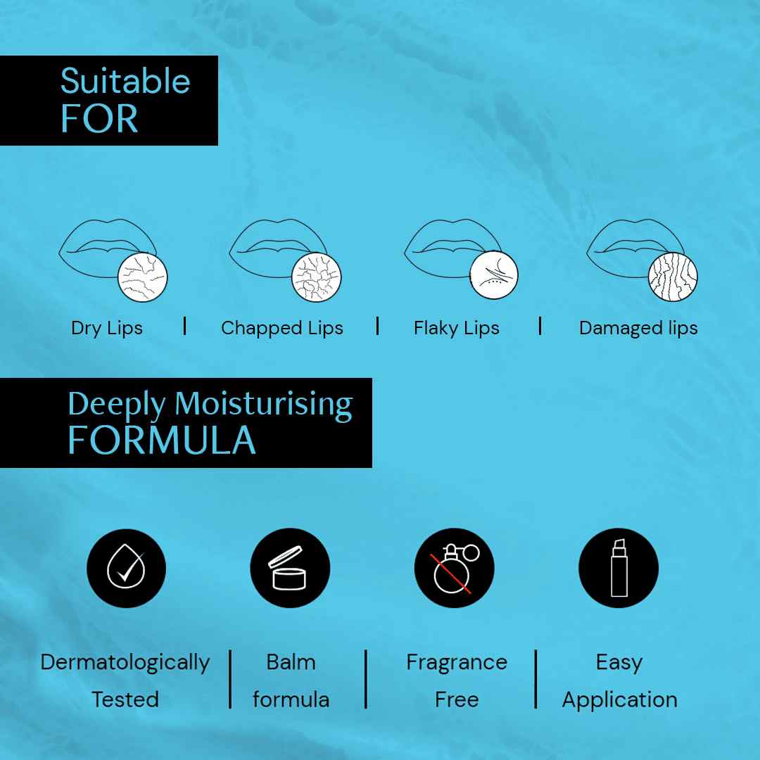 Hyaluronic acid hydrating lip balm suitable for