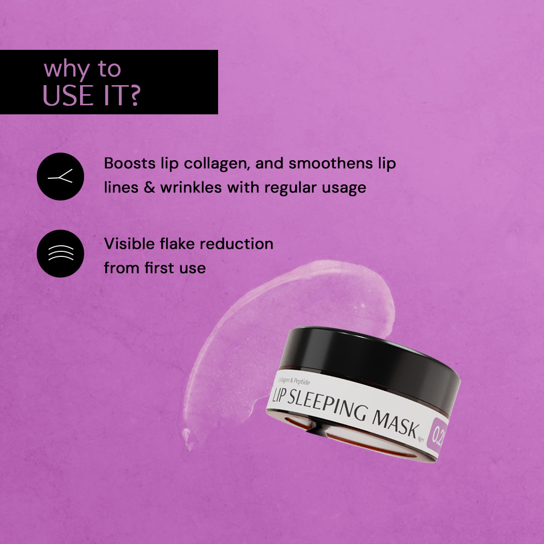 Collagen & Peptide Lip Sleeping Mask