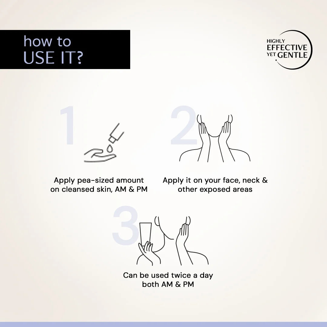 Oil-Free Moisturizer for Oily Skin - 3% NMF Complex + 0.2% Panthenol | Non Sticky, Fast absorbing | 72 Hr Hydration