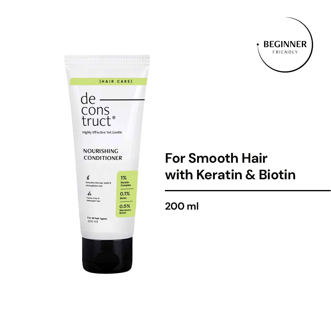 Nourishing Conditioner - 1% Keratin Complex + 0.1% Biotin + 0.5% Murumuru Butter