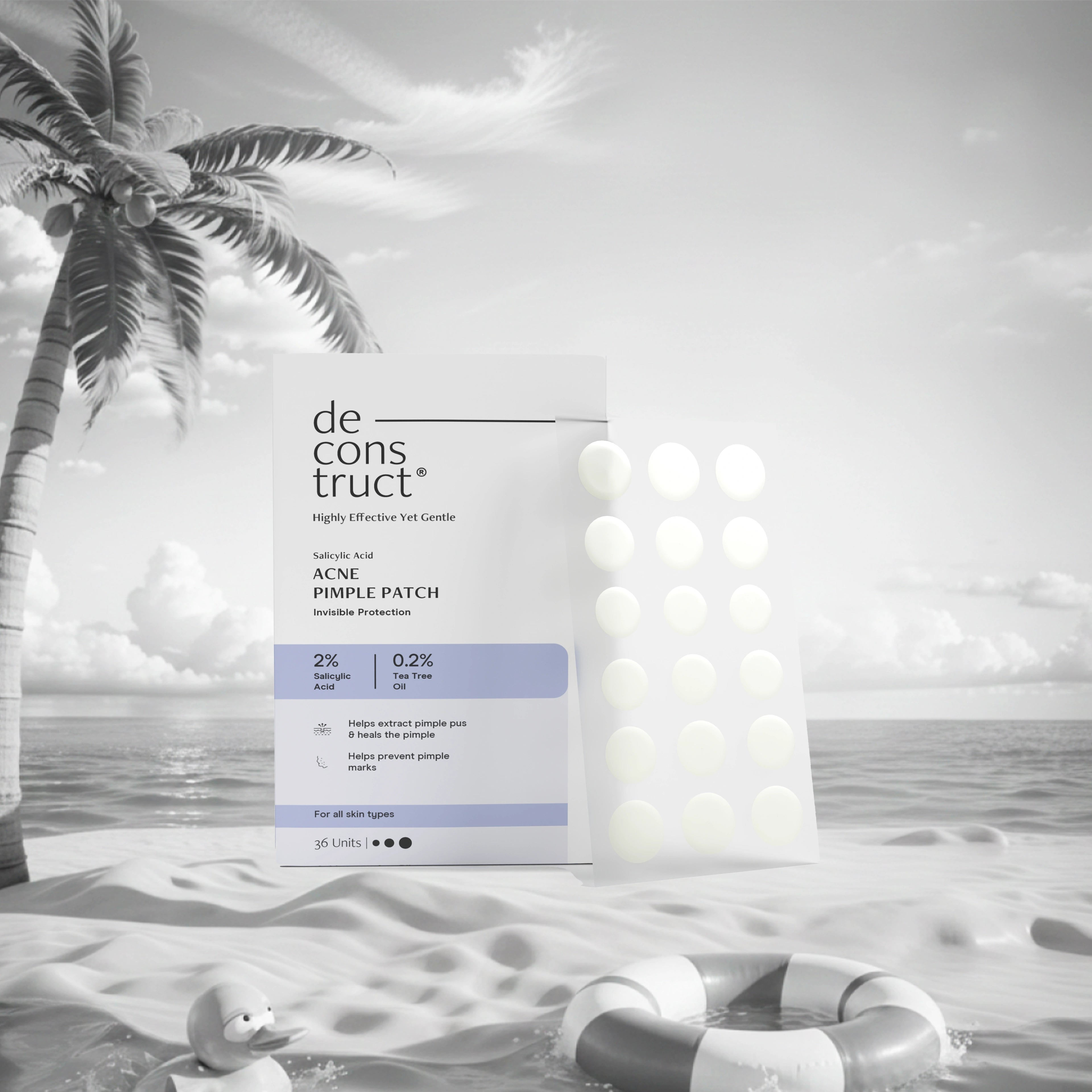 Acne Pimple Patch with 2% Salicylic Acid & 0.2% Tea Tree Oil