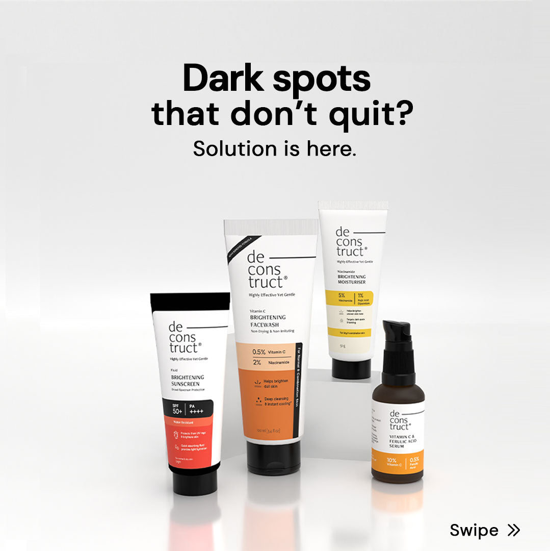 Anti-Pigmentation Routine Kit for Men | Fades Pigmentation Marks | Dermat Recommended