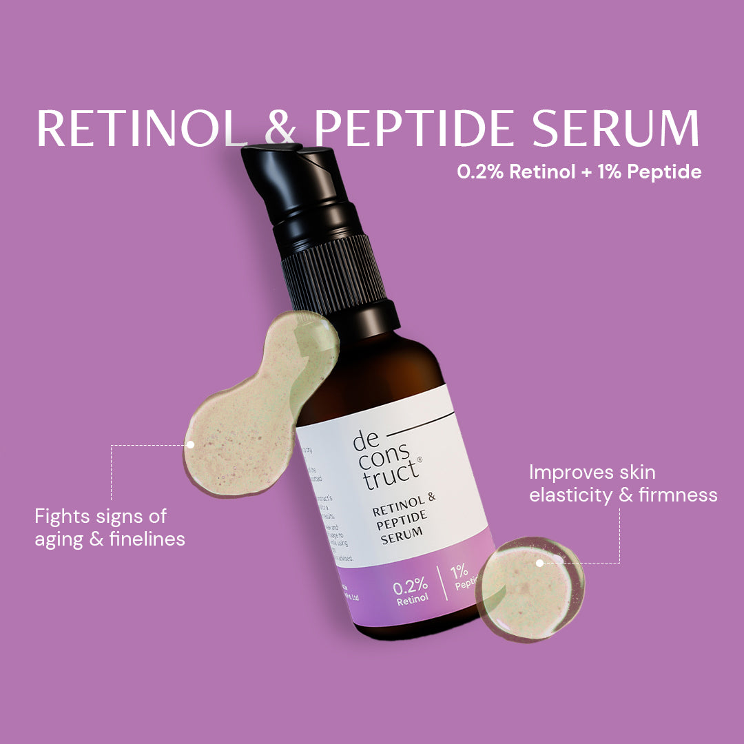 Anti-Aging Duo - Retinol &amp; Peptide Serum + Hydrating Serum