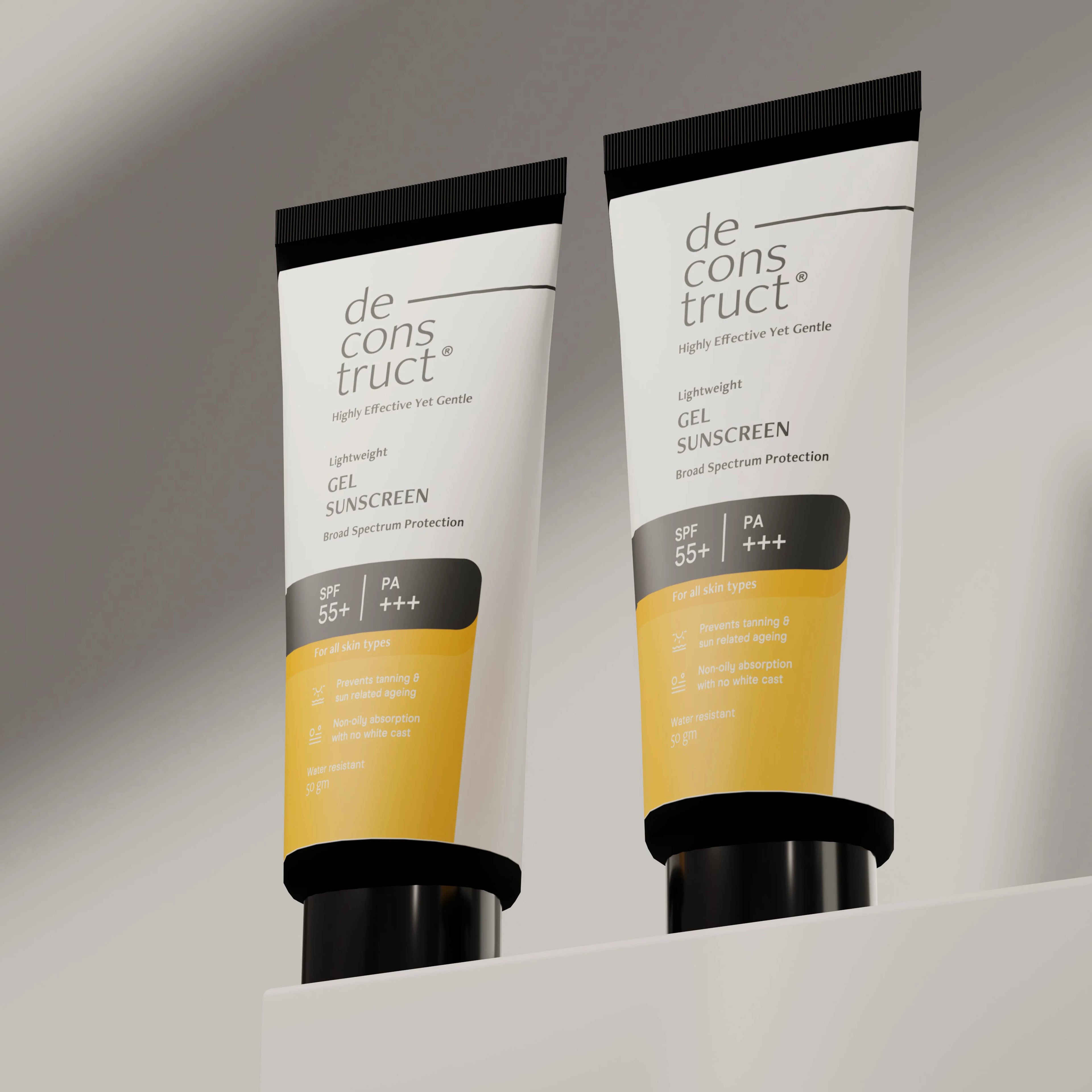 Gel Sunscreen Combo For Oily Skin - Spf 55+ And Pa+++ | Water Resistant Sunscreen