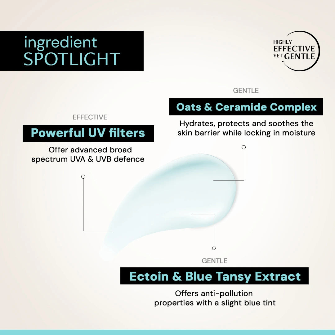 Oat & Ceramide Gel Sunscreen - SPF50+ PA+++ | In - Vivo Tested