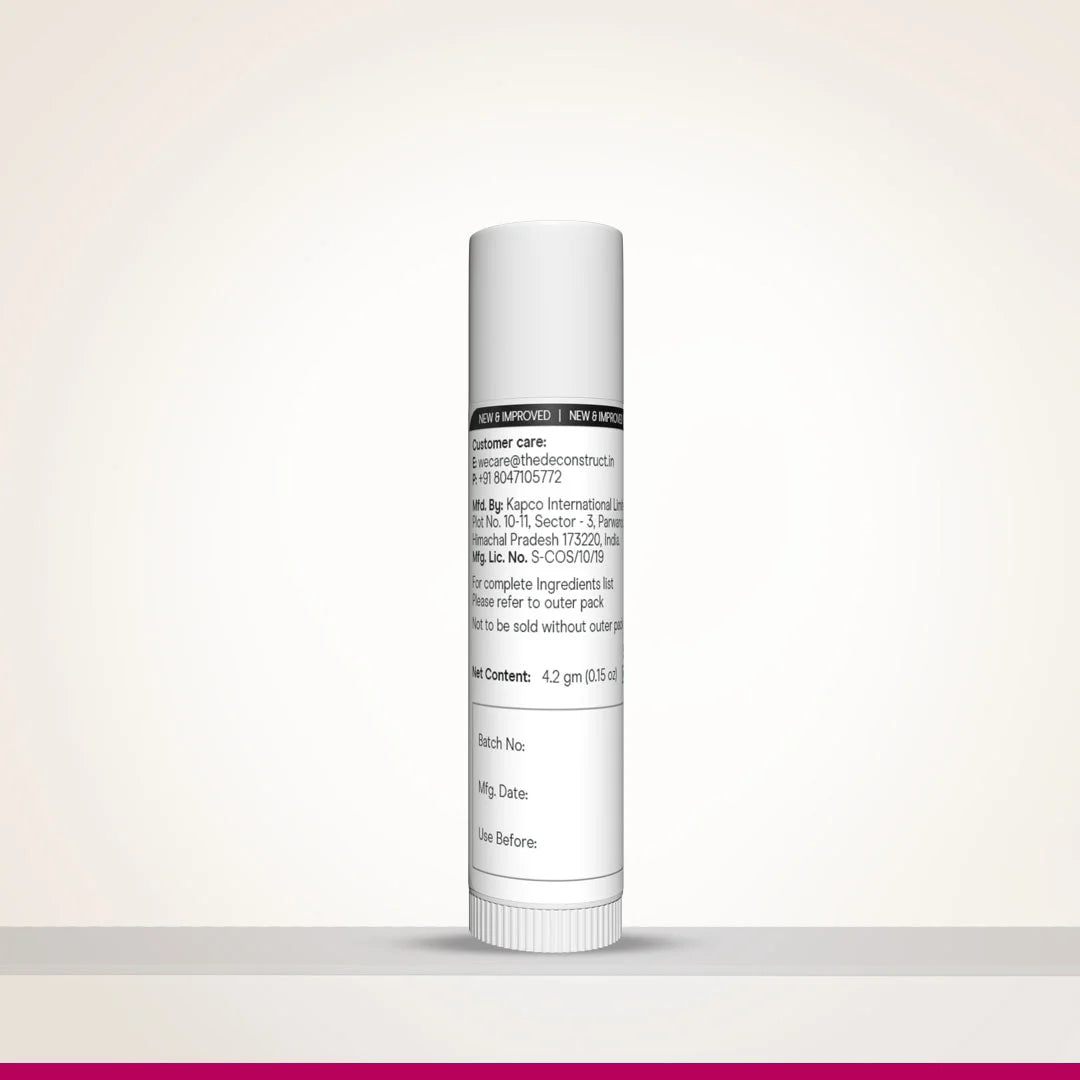 Brightening Tinted Lip Balm With SPF 50 For Dark Lips with 1% Vitamin C & 0.1 Resorcinol (Pack of 2)