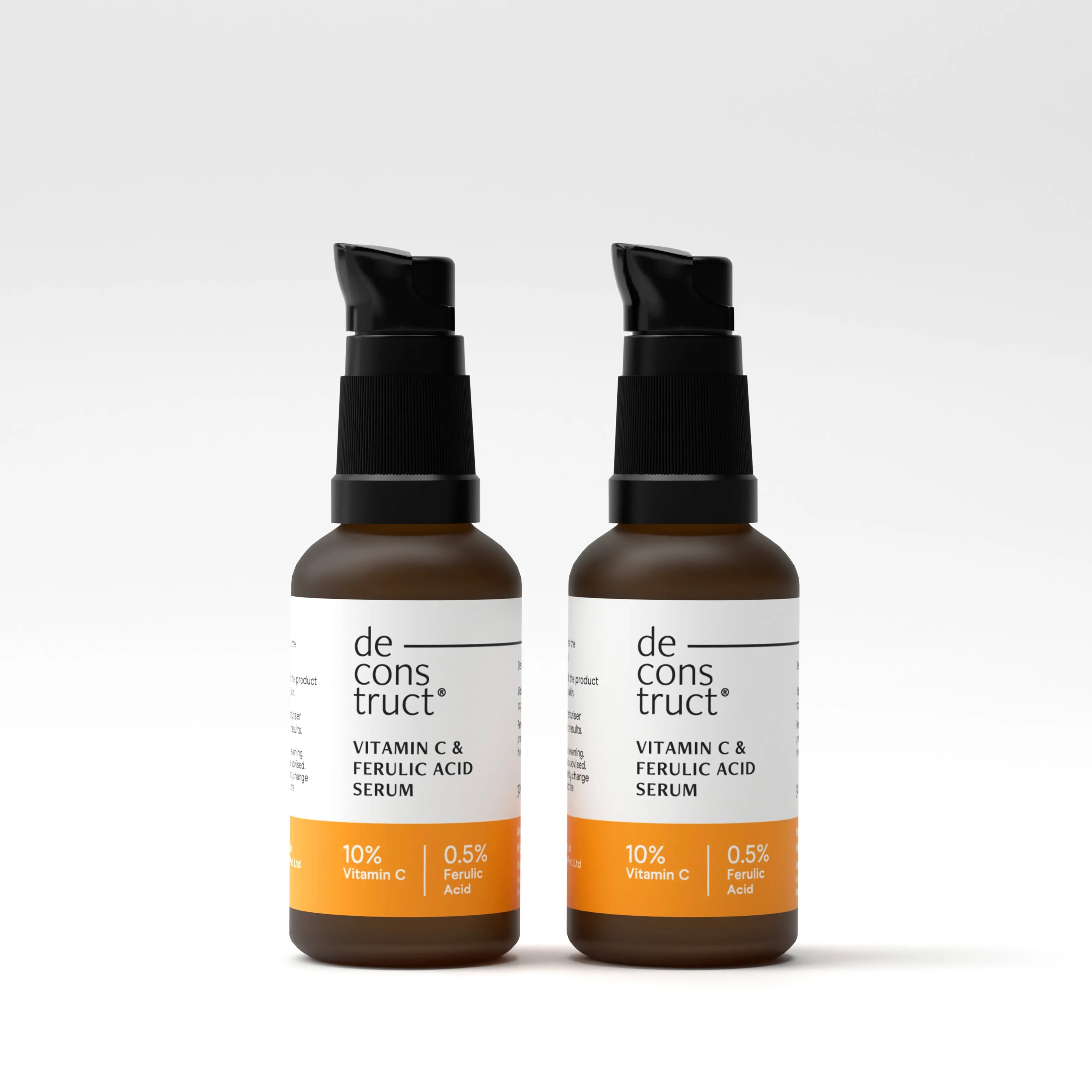 Vitamin C Serum Combo For Face - 10% Vitamin C + 0.5 % Ferulic Acid