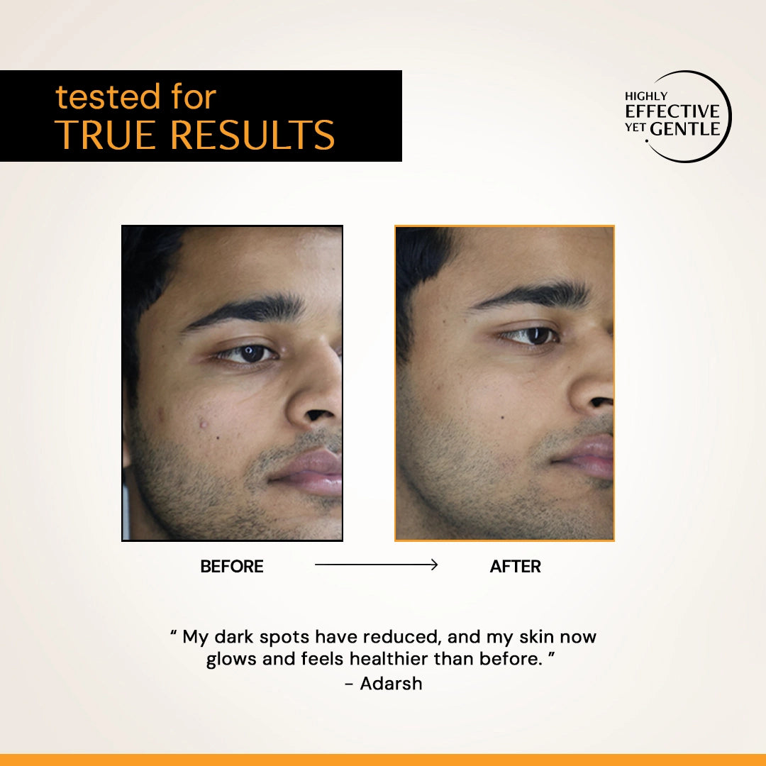 deconstruct vitamin c serum before and after tested results
