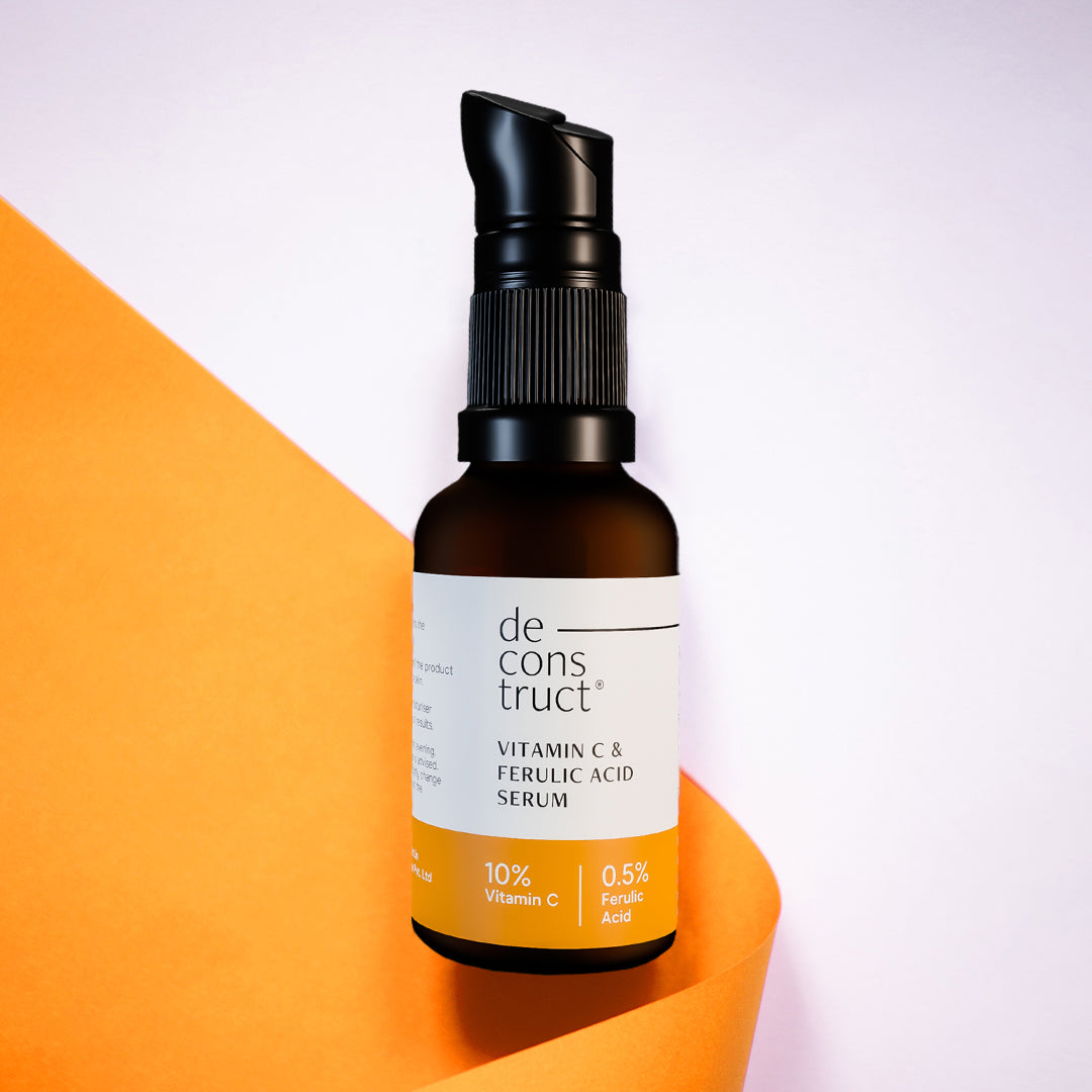 Vitamin C Serum For Face - 10% Vitamin C + 0.5 % Ferulic Acid