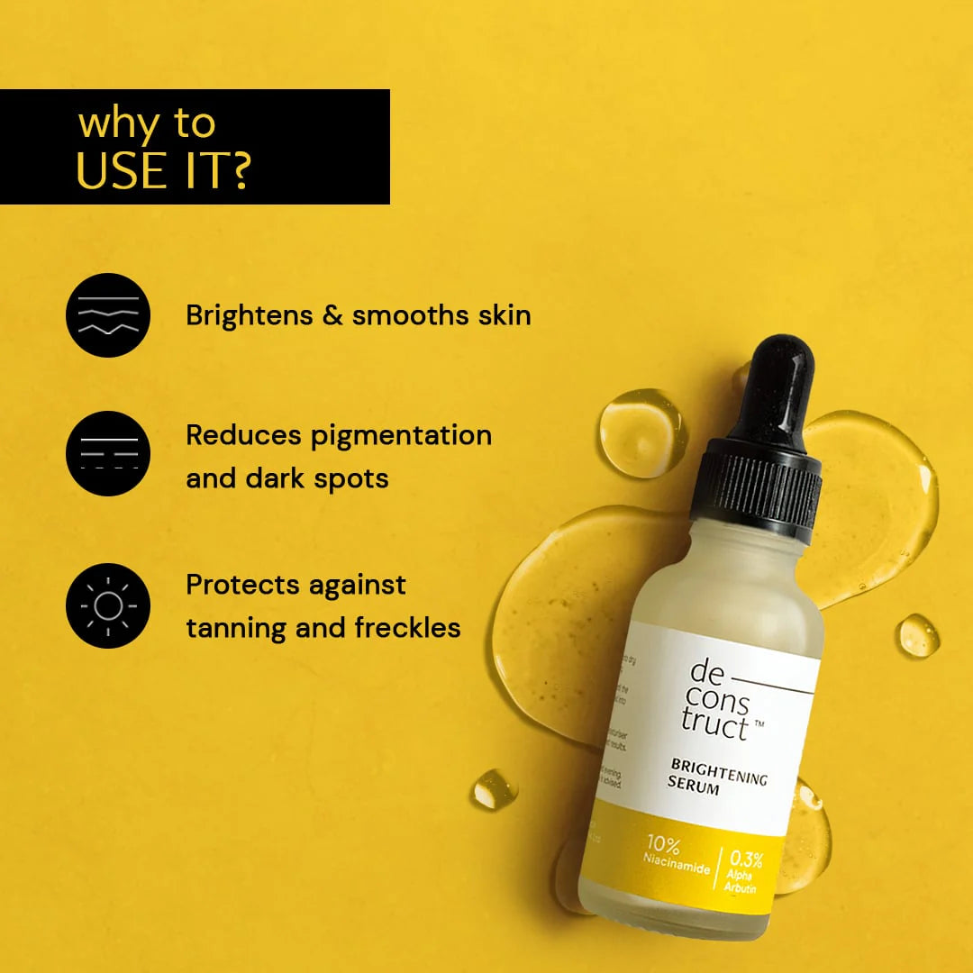 Brightening Niacinamide Serum - 10% Niacinamide + 0.3% Alpha Arbutin