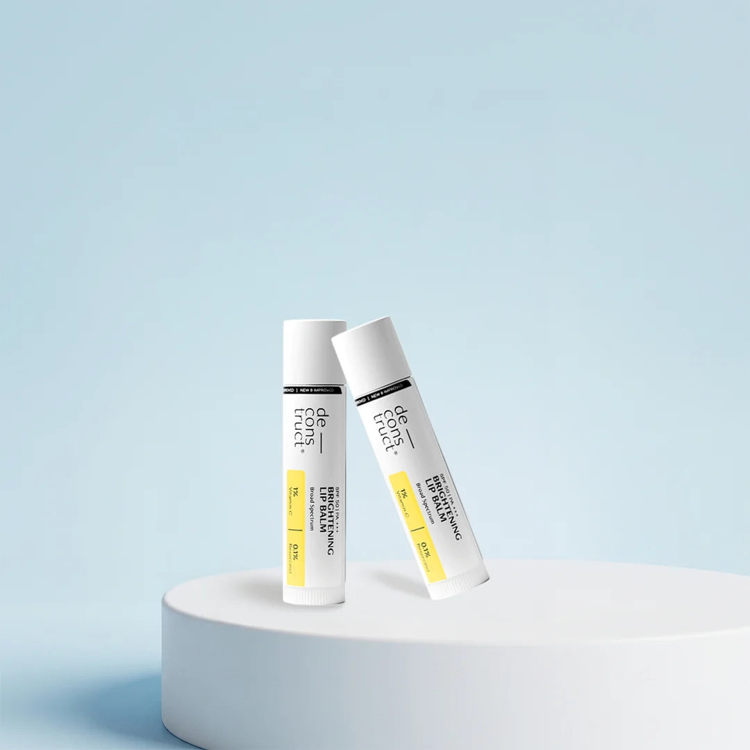 Brightening Lip Balm With SPF 50 For Dark Lips - 1% Vitamin C + 0.1% Resorcinol (Pack of 2)