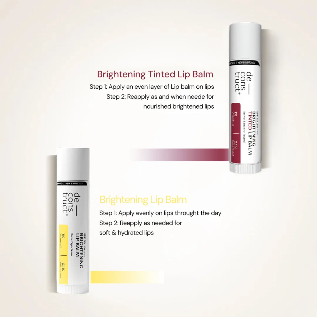 Brightening Lip Care Duo With SPF 50 (Pack of 2)