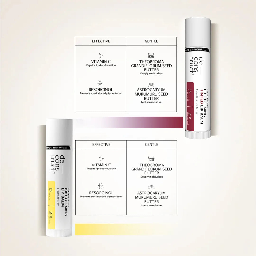Brightening Lip Care Duo With SPF 50 (Pack of 2)