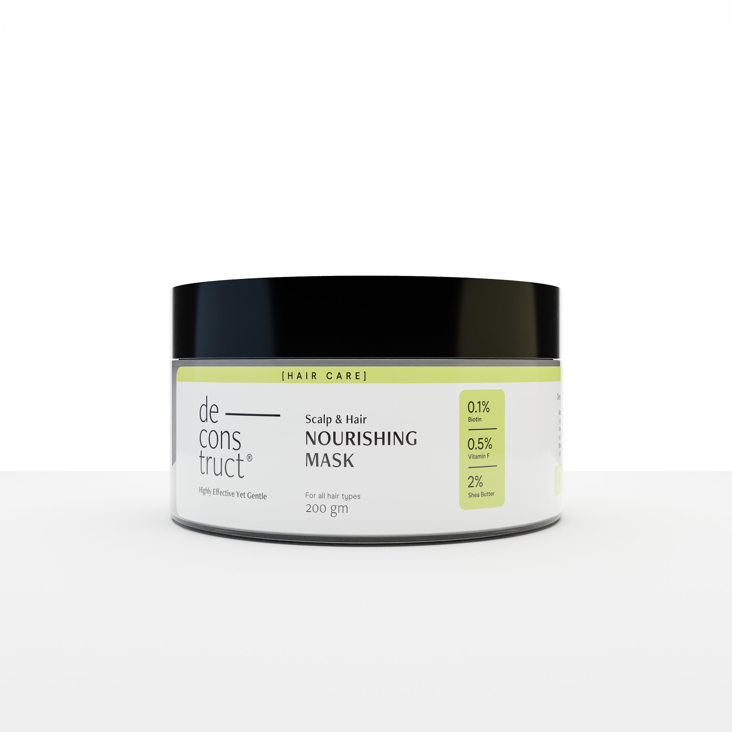 Scalp & Hair Nourishing Mask - 0.1% Biotin + 0.5% Vitamin F + 2% Shea Butter