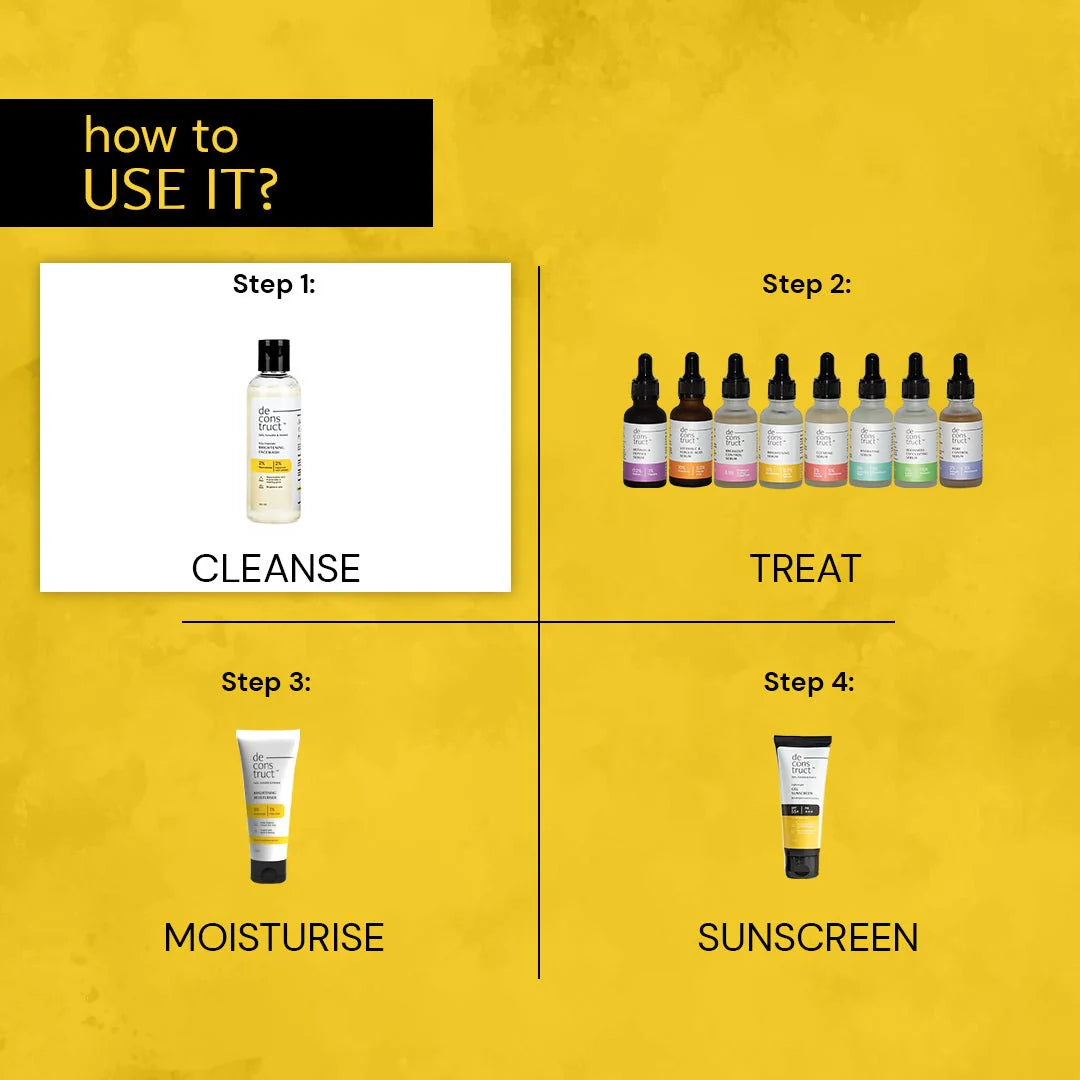 Niacinamide Brightening Face Wash - 2% Niacinamide + 2% Liquorice root extract