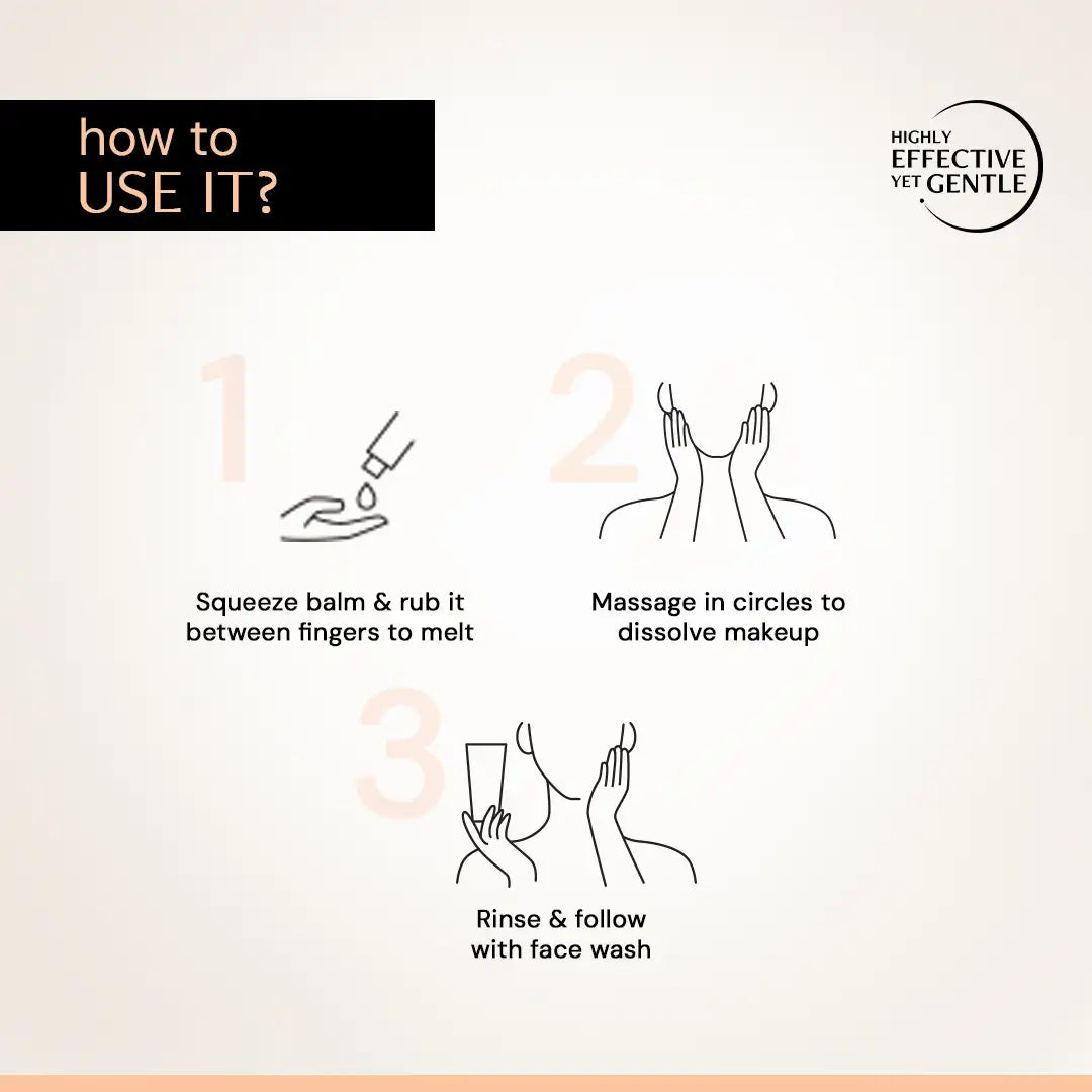 Soothing Cleansing balm - 0.1% bisabolol and 1% Avena sativa Oil (oats oil)