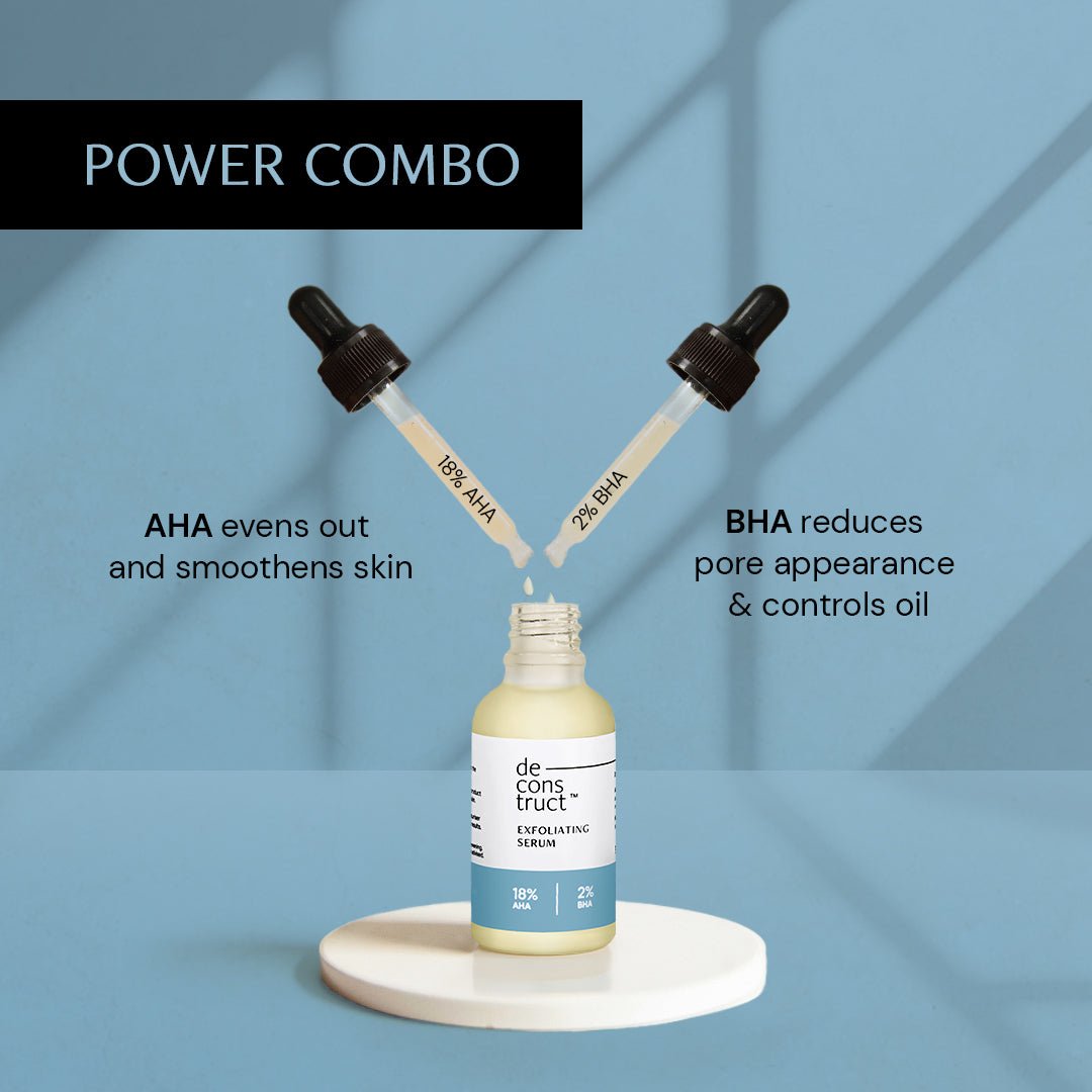 18% AHA + 2% BHA(Salicylic Acid) - Exfoliating Serum - thedeconstruct