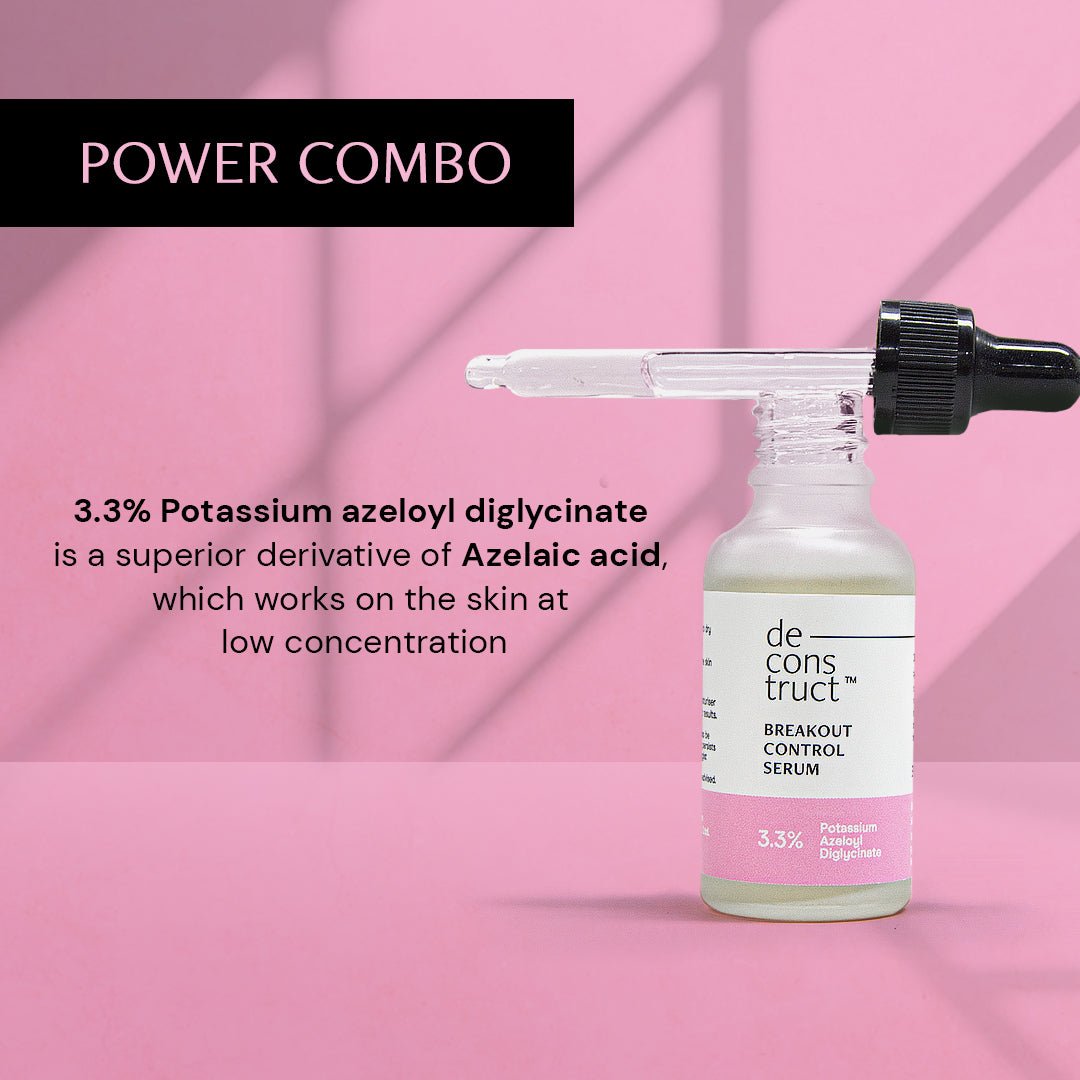 Breakout Control Serum - 3.3% Potassium Azeloyl Diglycinate (Azelaic Acid Derivative) - thedeconstruct