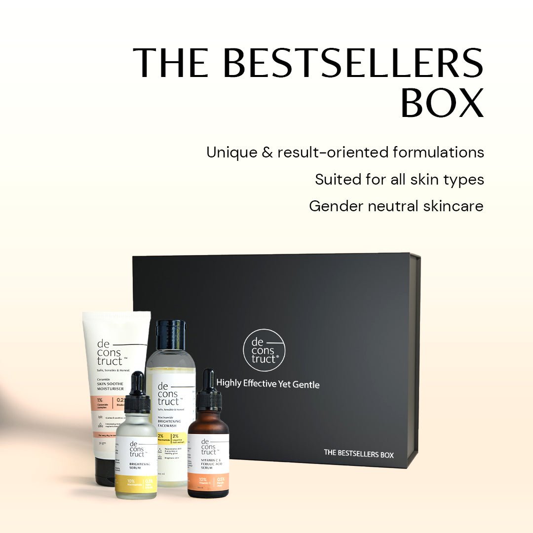 Skin care routine kit for all skin types