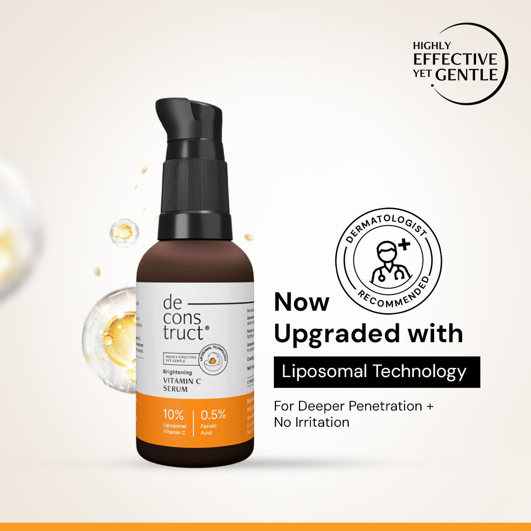 10% Vitamin C Serum for Glowing Skin with Liposomal Technology | Clinically Tested