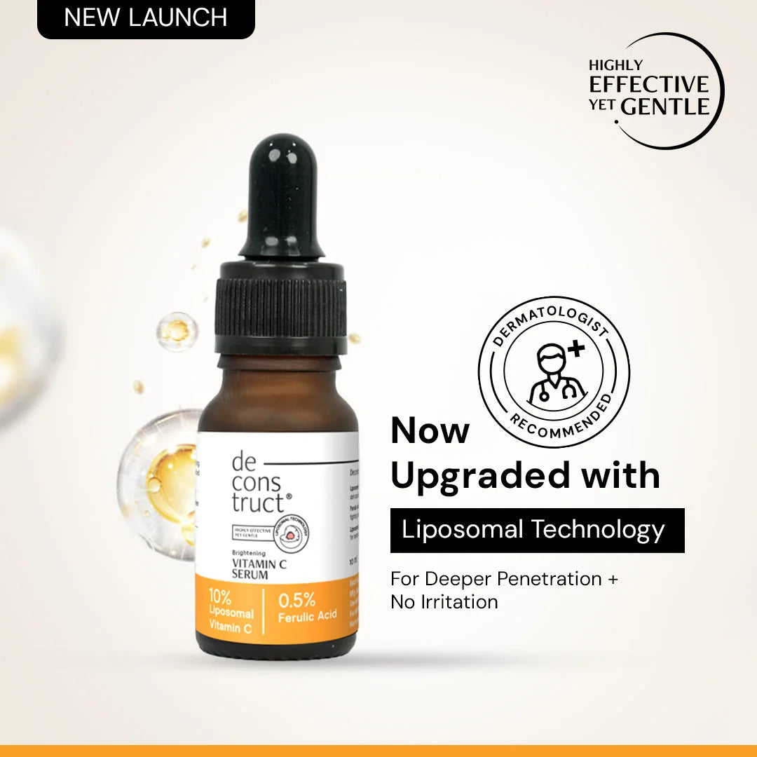 10% Vitamin C Serum for Glowing Skin with Liposomal Technology (10ml) | Clinically Tested