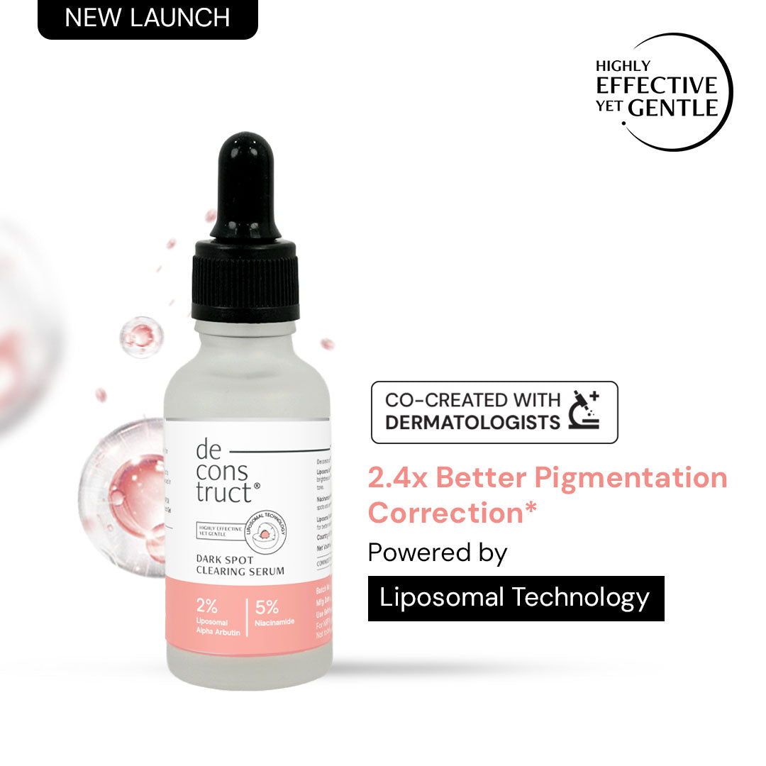 Dark Spot Clearing Serum with Liposomal Technology | 5% Niacinamide &amp; 2% Alpha Arbutin | Clinically Tested