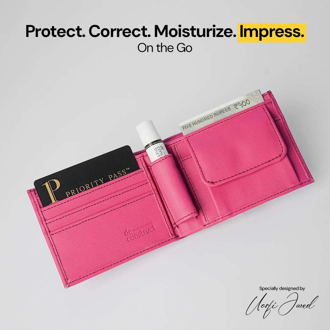 Pink Lip Balm Wallet + Brightening Tinted Lip Balm (Limited Edition Drop)