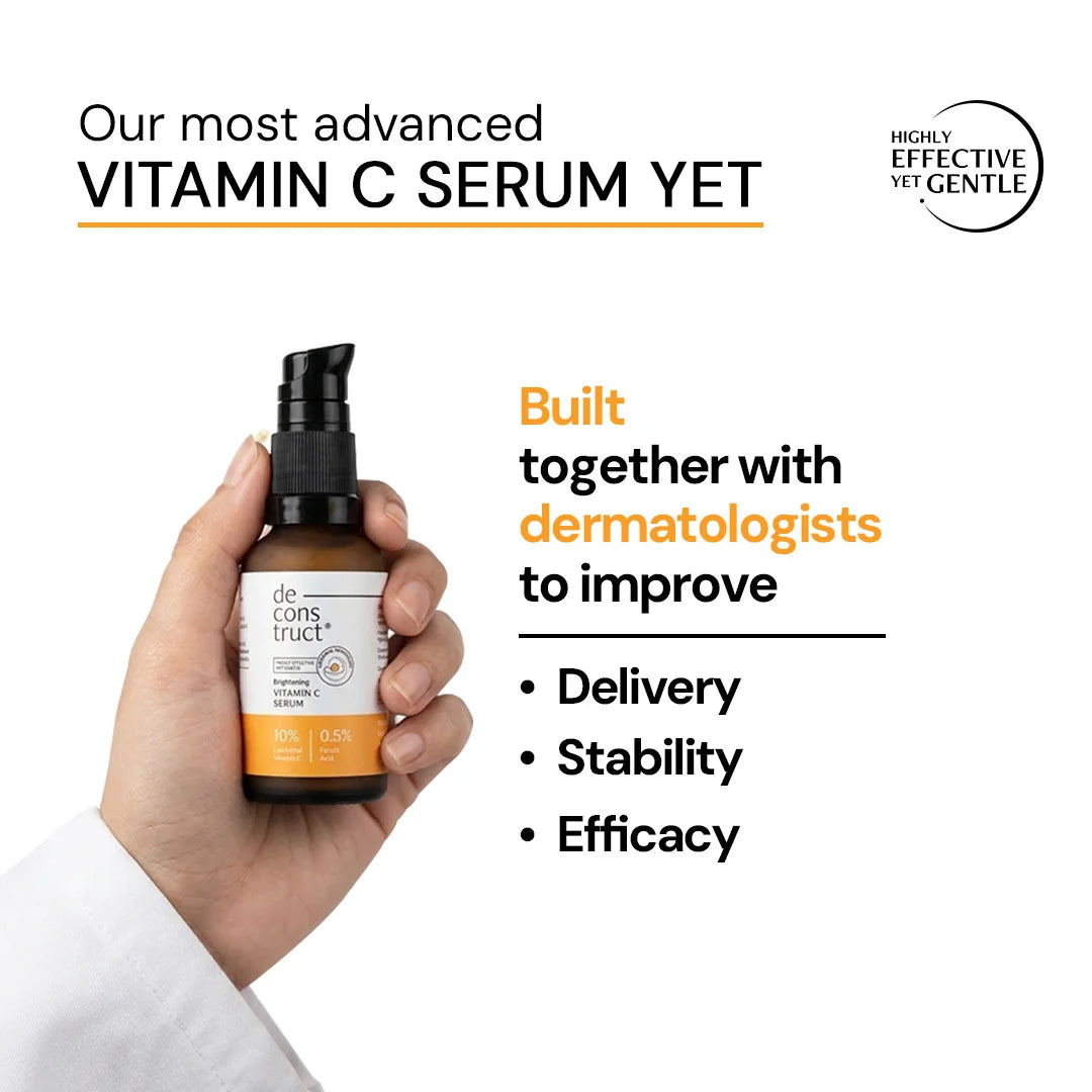 10% Vitamin C Serum for Glowing Skin with Liposomal Technology | Clinically Tested