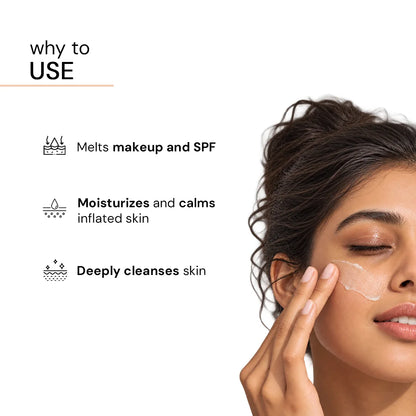 Soothing Cleansing balm - 0.1% bisabolol and 1% Avena sativa Oil (oats oil)