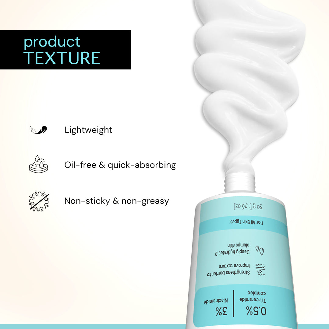 Ceramide Barrier Repair Moisturizer – 3% Niacinamide + 0.5% Ceramide Complex